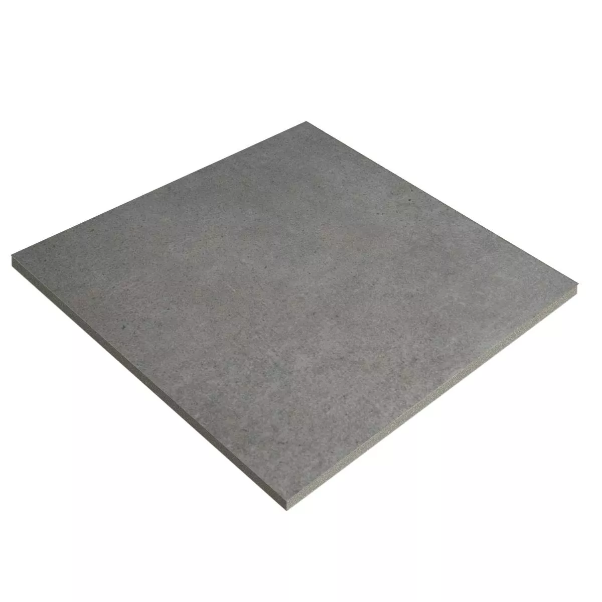 Losas Para Terrazas Azulejos De Gres Panama Aspecto De Concreto Gris Oscuro 60x60x2 cm