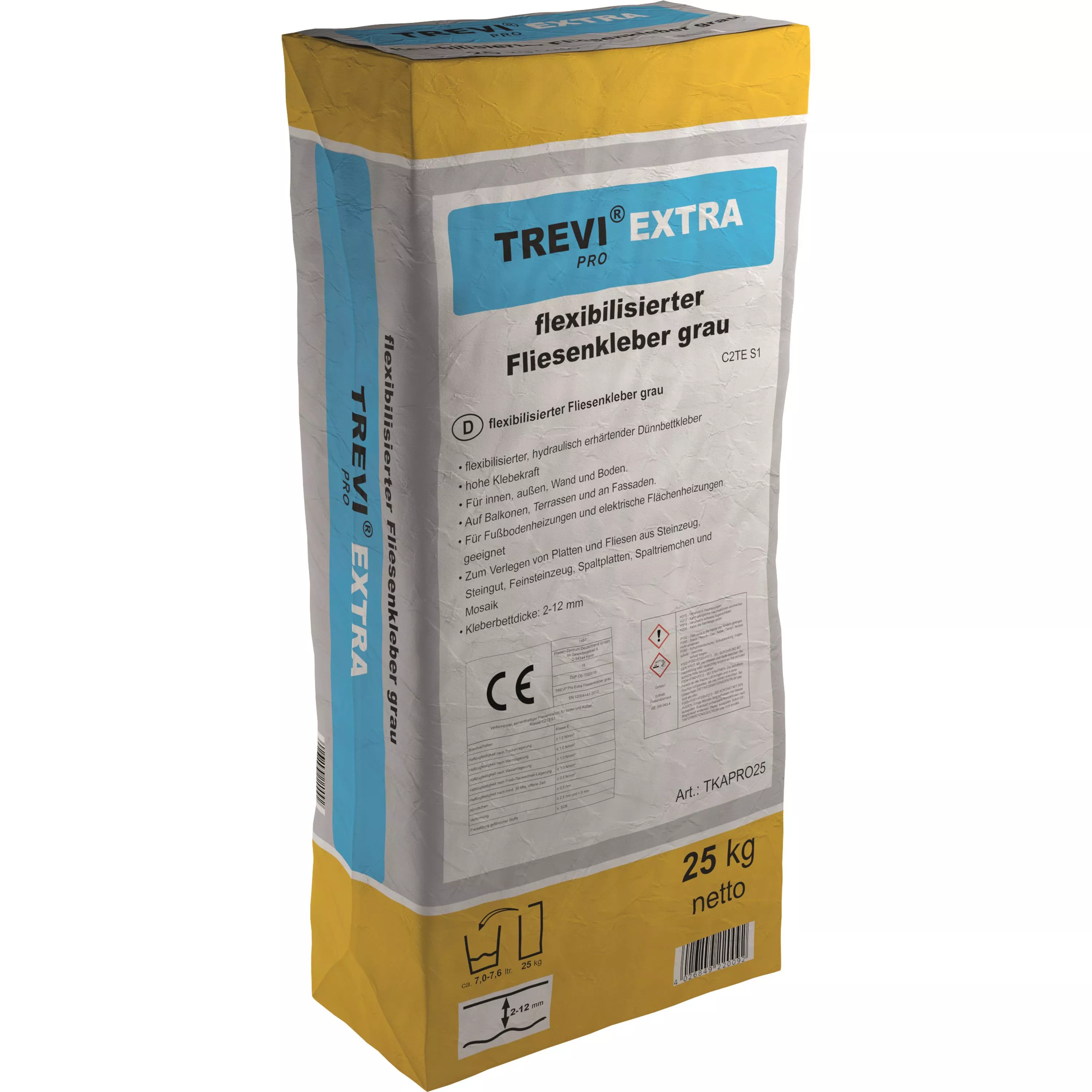 Pro Extra Flex Adhesivo Para Baldosas De Gres Y Gres Porcelánico (25KG) Pro Extra Flex Adhesivo Para Baldosas De Gres Y Gres Porcelánico (25KG)
