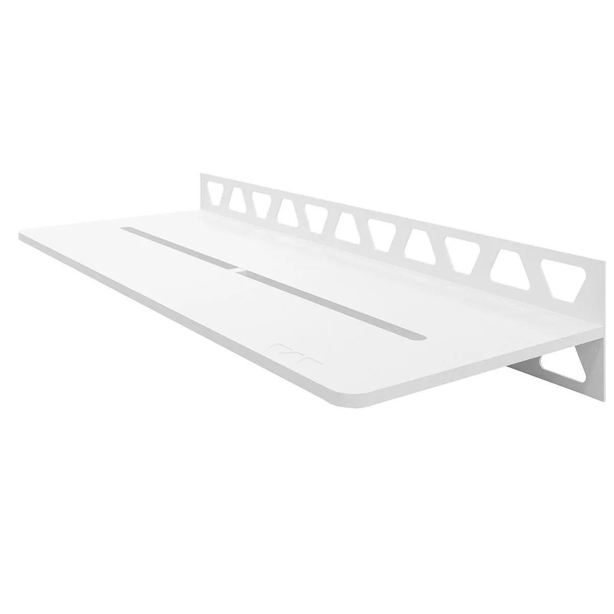 Estante de ducha estante de pared Schlüter rectángulo 30x11,5 cm blanco puro