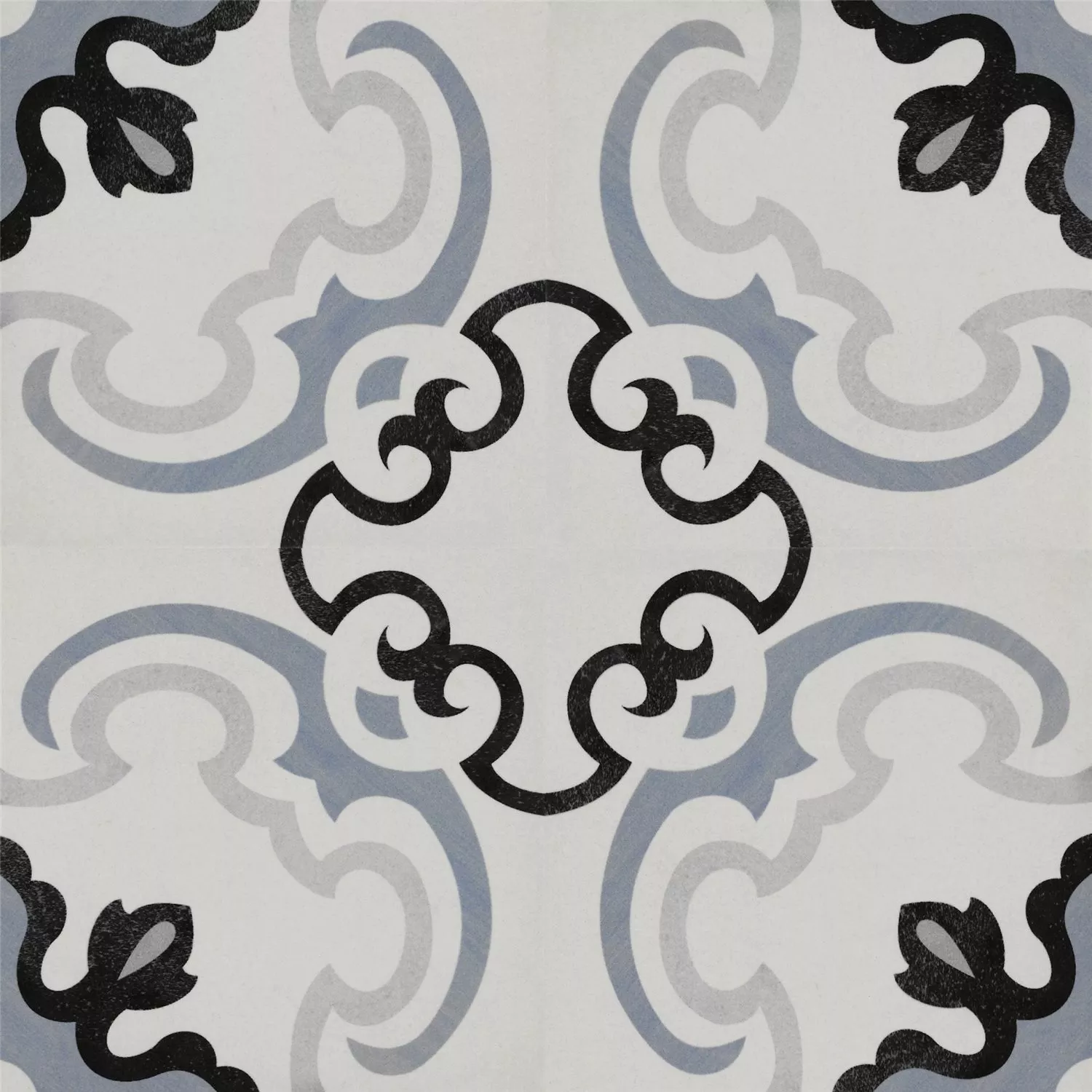 Muestra Azulejos De Cemento Óptica Gotik Greco 22,3x22,3cm