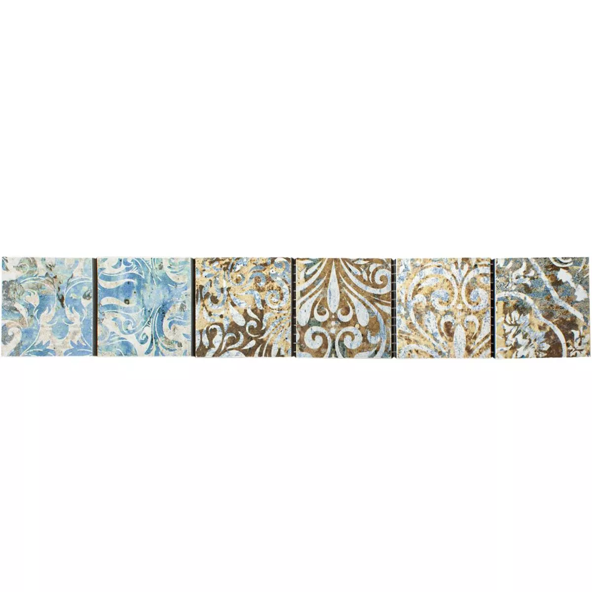 Azulejos De Gres Bordes De Azulejos Jordan Colorido 47x47mm