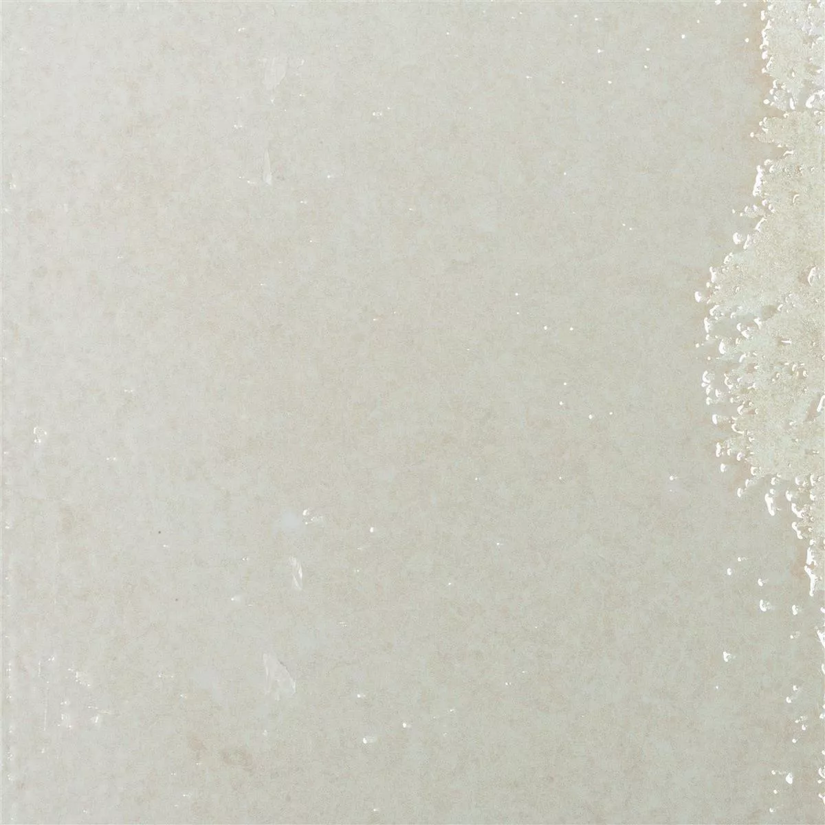 Revestimientos Lara Brillante Corrugado 15x15cm Blanco