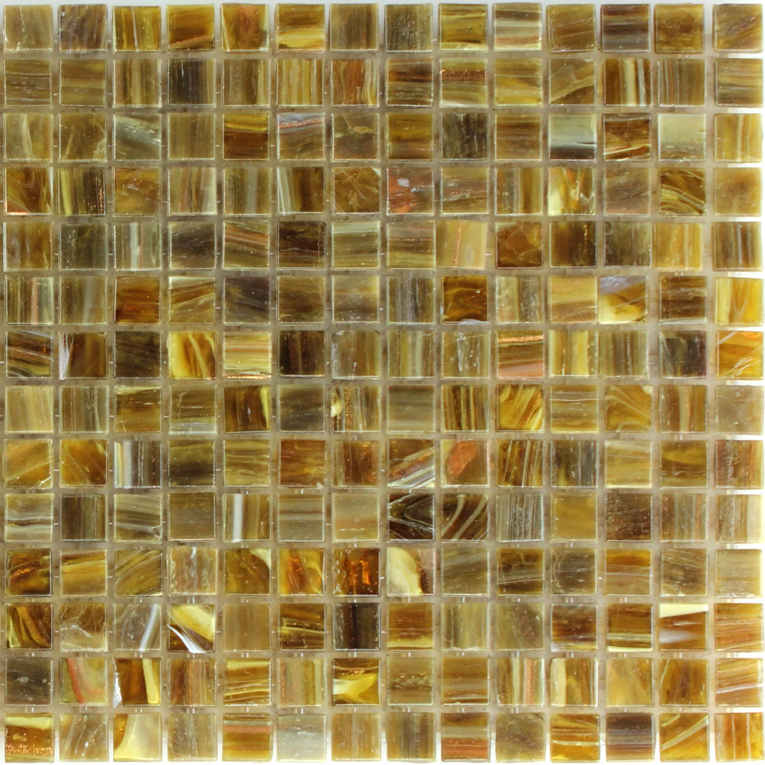 Azulejos De Mosaico Trend-Vi Cristal Brillante 282 20x20x4mm