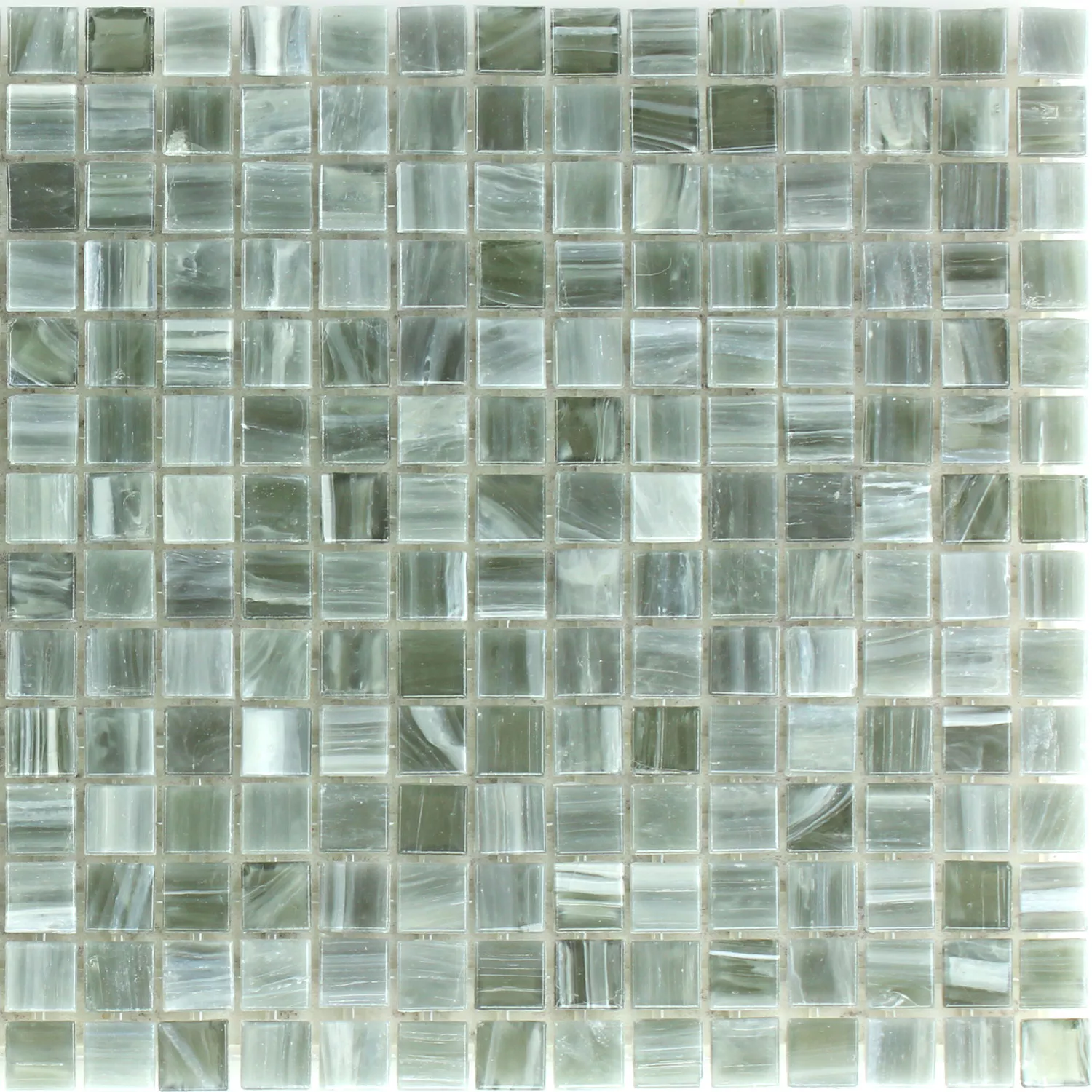 Azulejos De Mosaico Trend-Vi Cristal Brillante 216 20x20x4mm