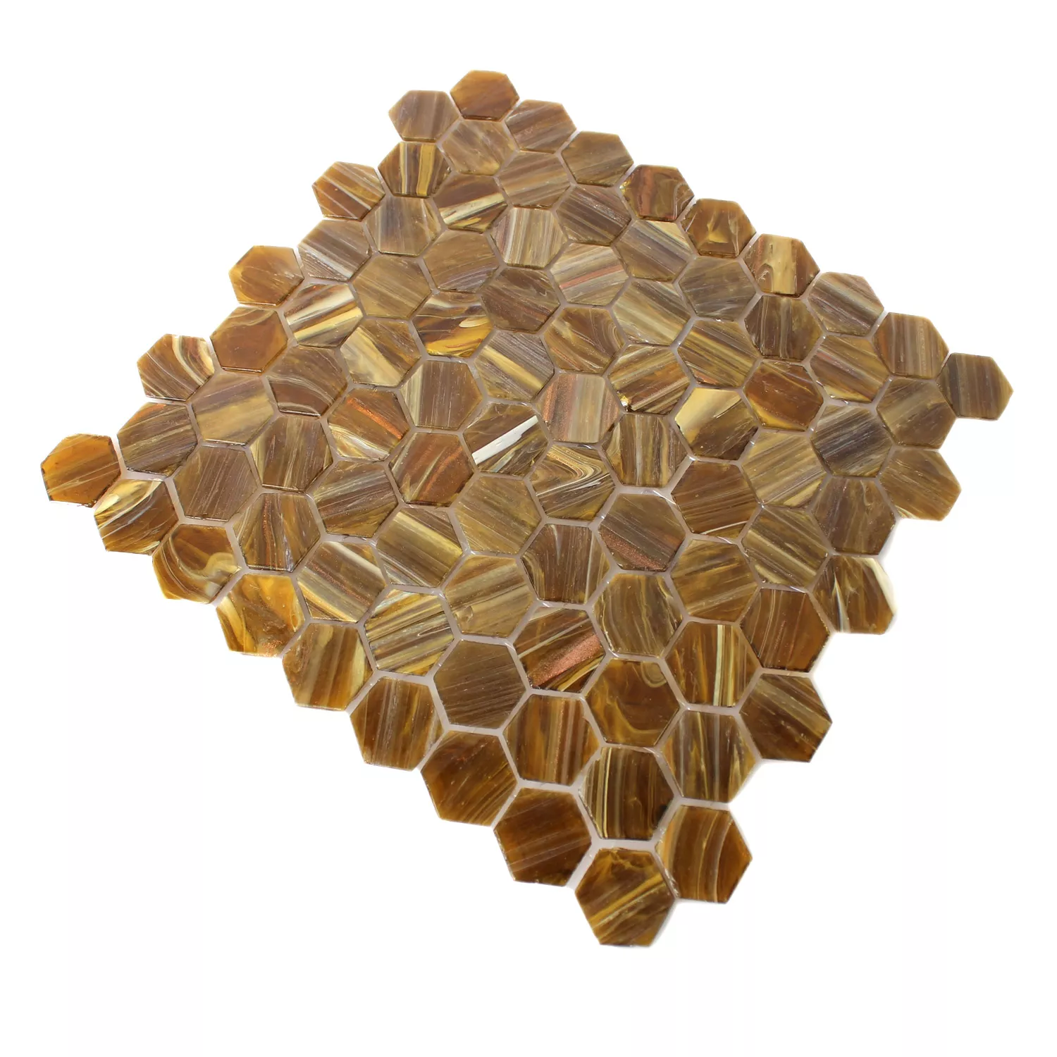 Azulejos De Mosaico Trend-Vi Cristal Hexagonales 282