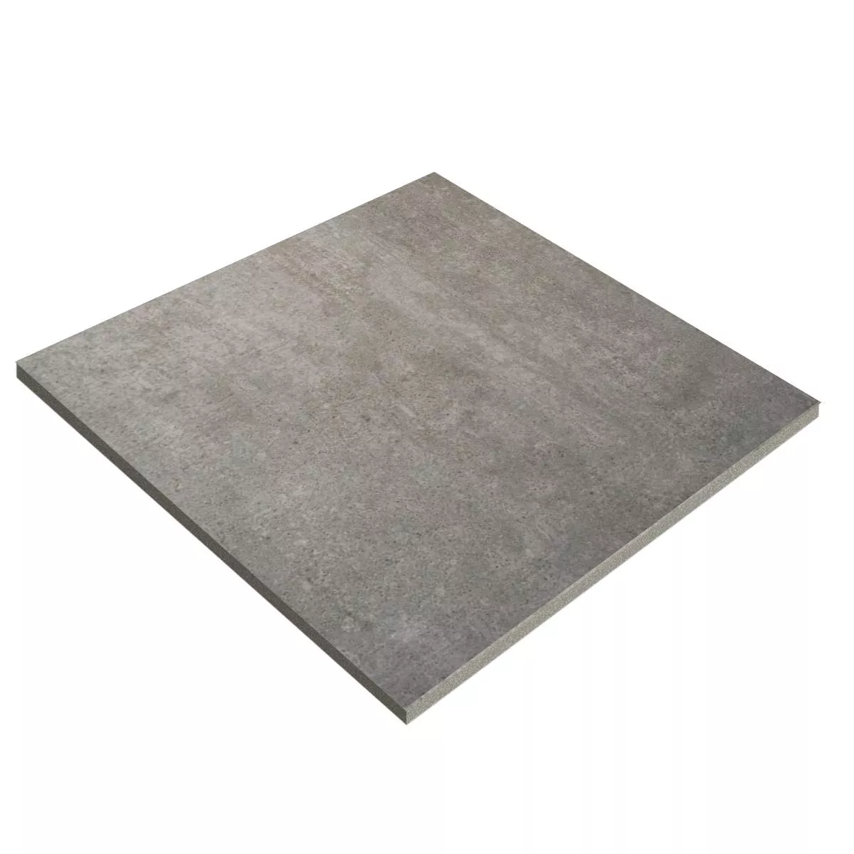 Losas Para Terrazas Azulejos De Gres Panama Aspecto De Concreto Gris Claro 60x60x2 cm