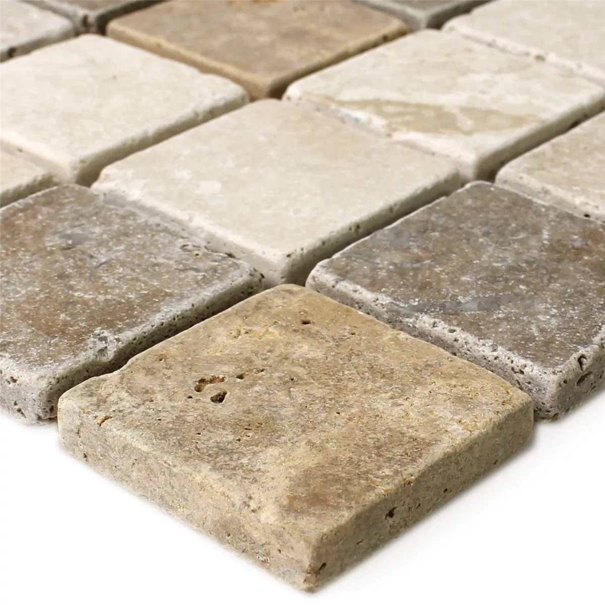 Azulejos De Mosaico Travertino Marrón Beige Rojo Azulejos De Mosaico Travertino Marrón Beige Rojo