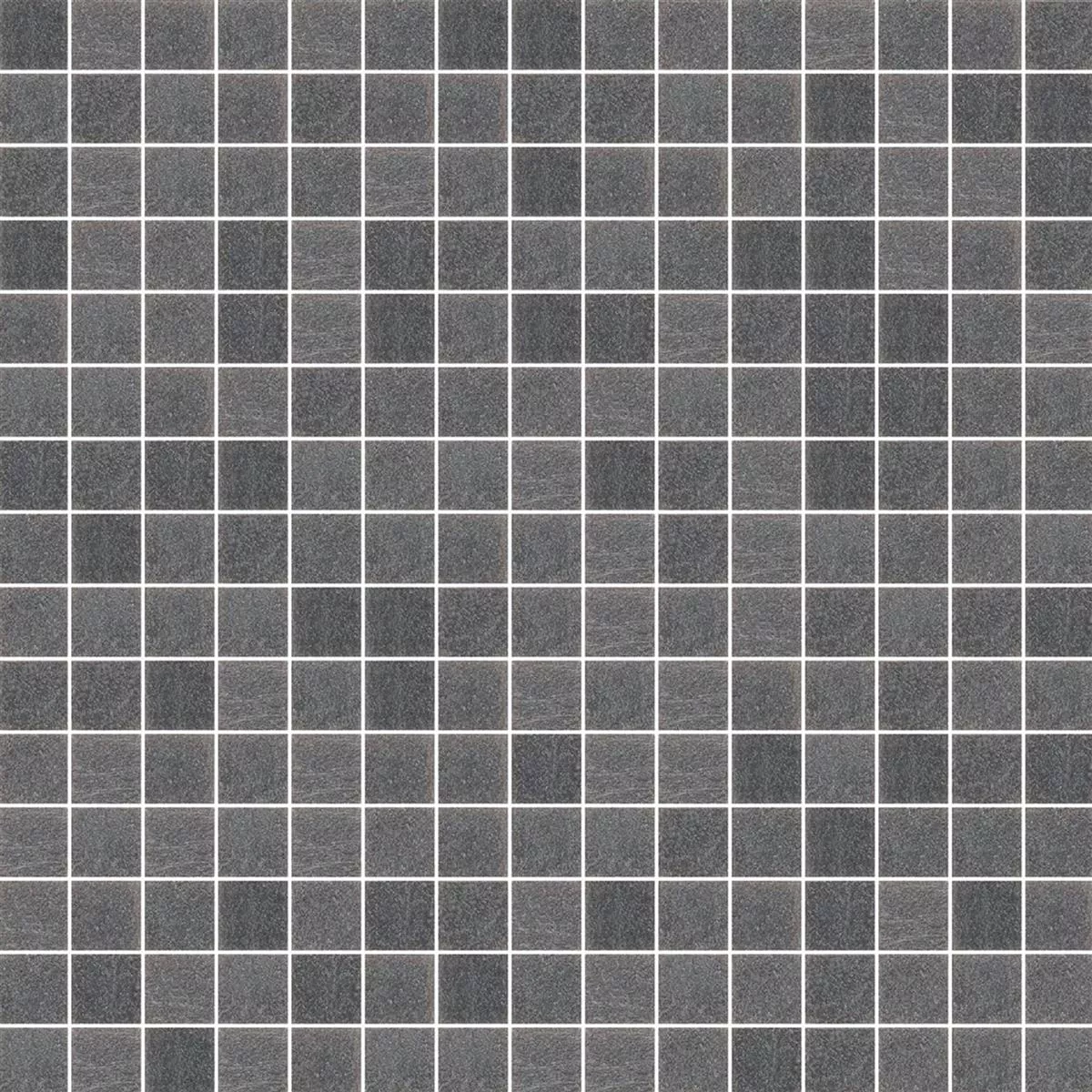Mosaico de Cristal Azulejo Trend-Vi Vitreo 154 Gris Oscuro 20x20mm
