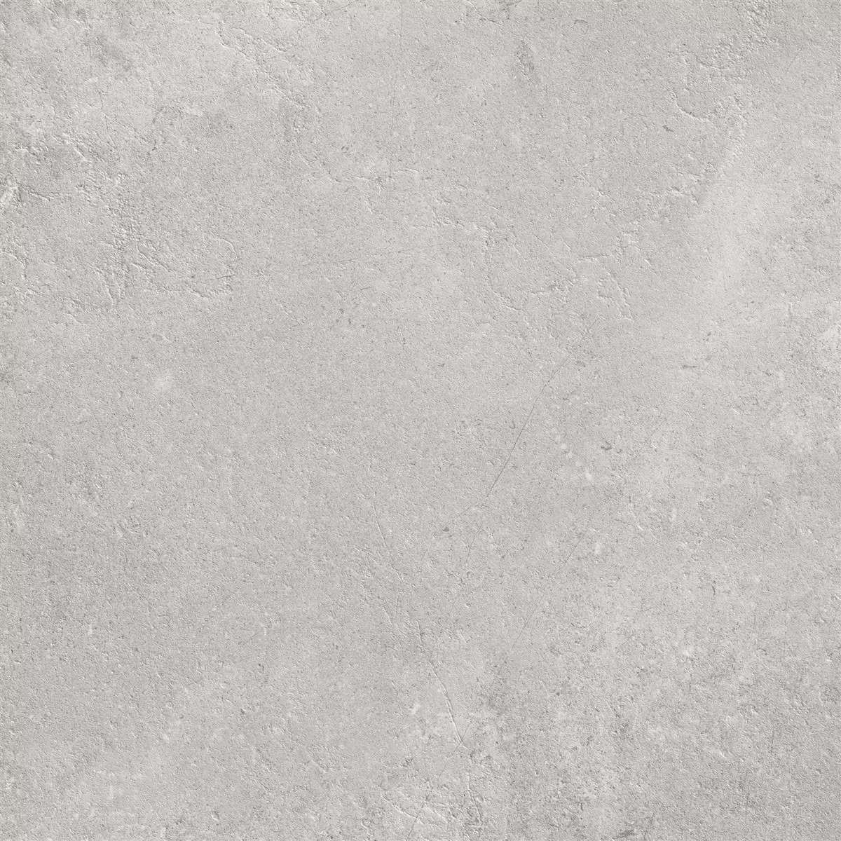 Losas Para Terrazas Bangui Aspecto de Piedra Plateado 60x60 cm Losas Para Terrazas Bangui Aspecto de Piedra Plateado 60x60 cm