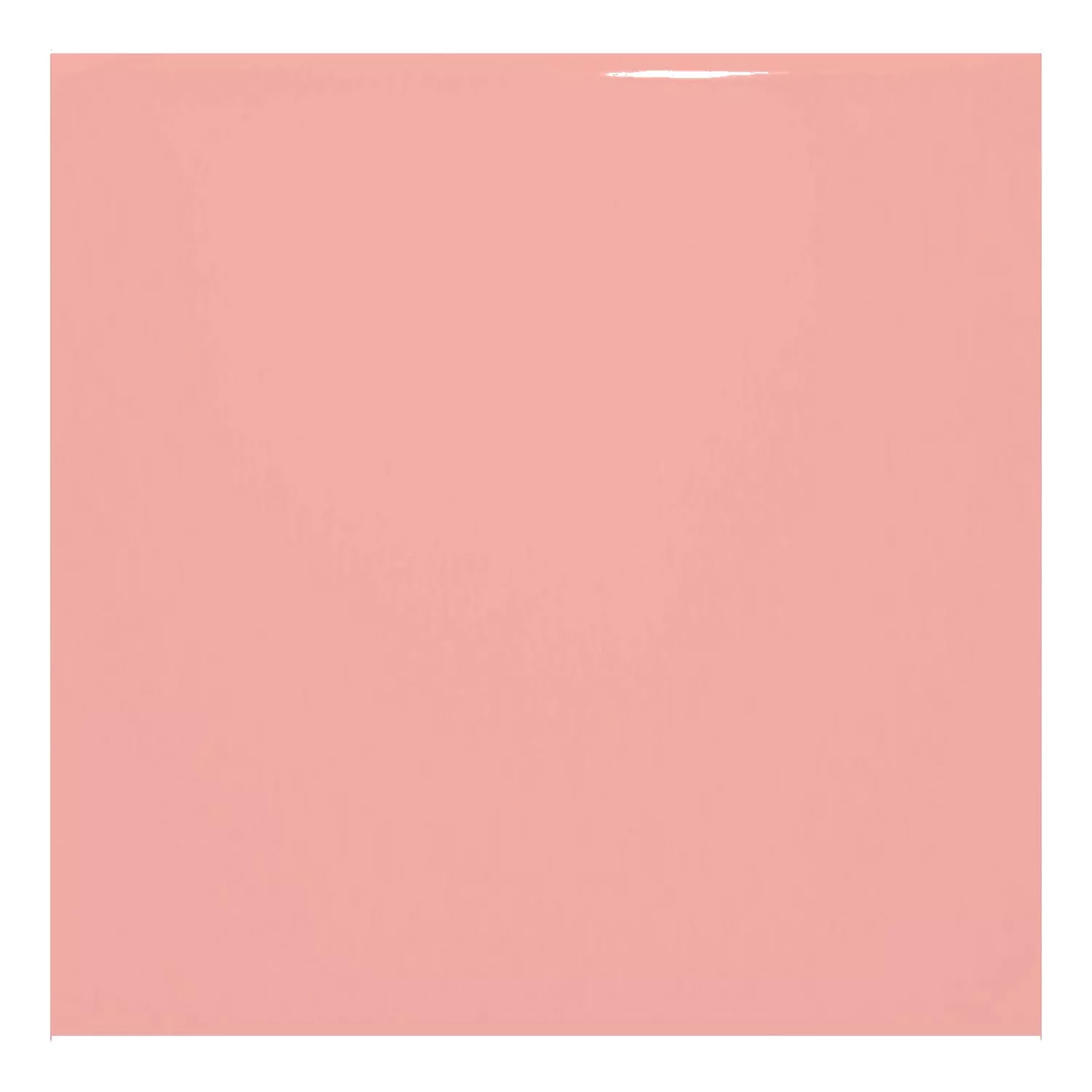 Azulejo de metro Rosa Brillante 10x10 cm Sin Faceta Freyburg Rosa