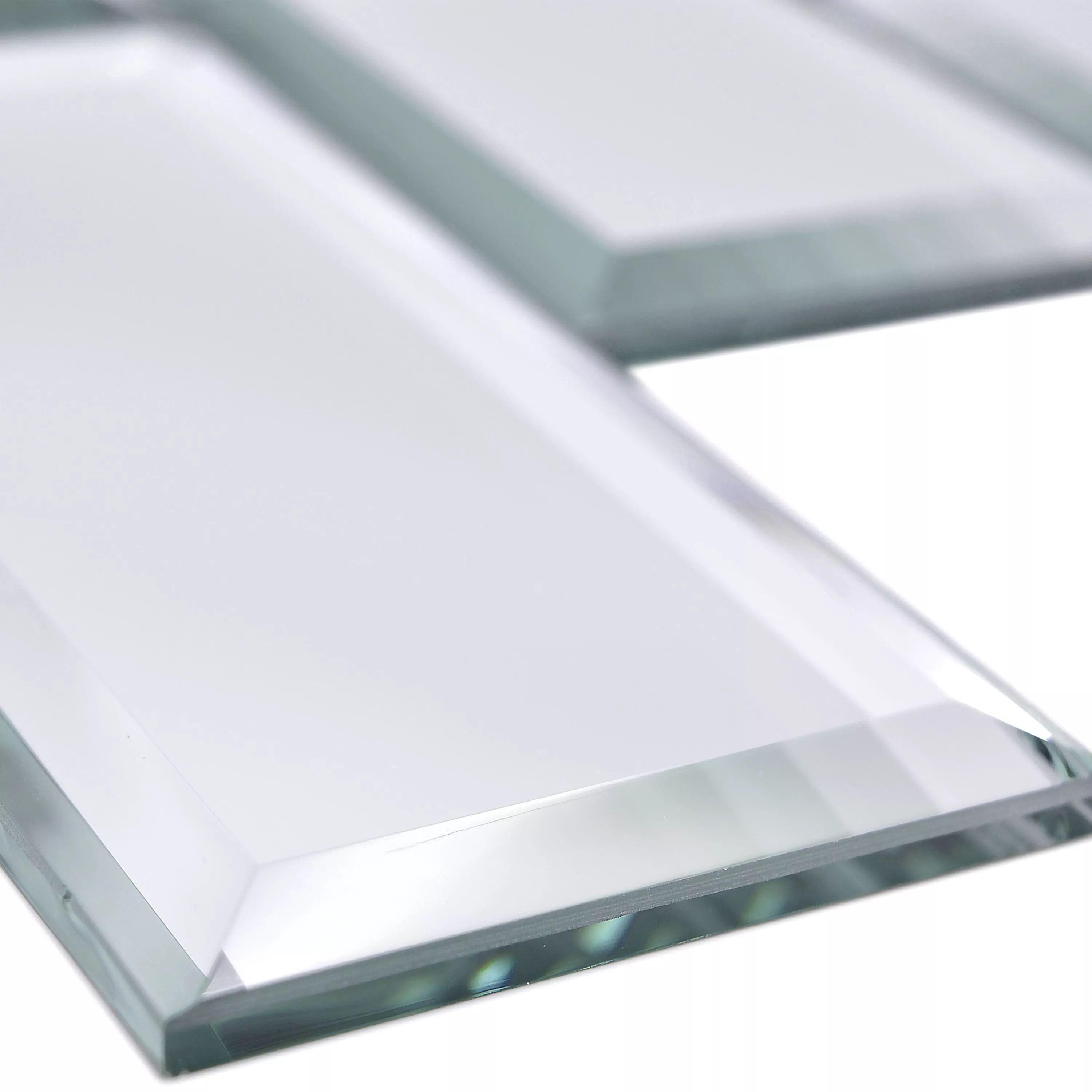 Muestra Espejo Metro Azulejos De Mosaico Reflexion Rectángulo  Muestra Espejo Metro Azulejos De Mosaico Reflexion Rectángulo