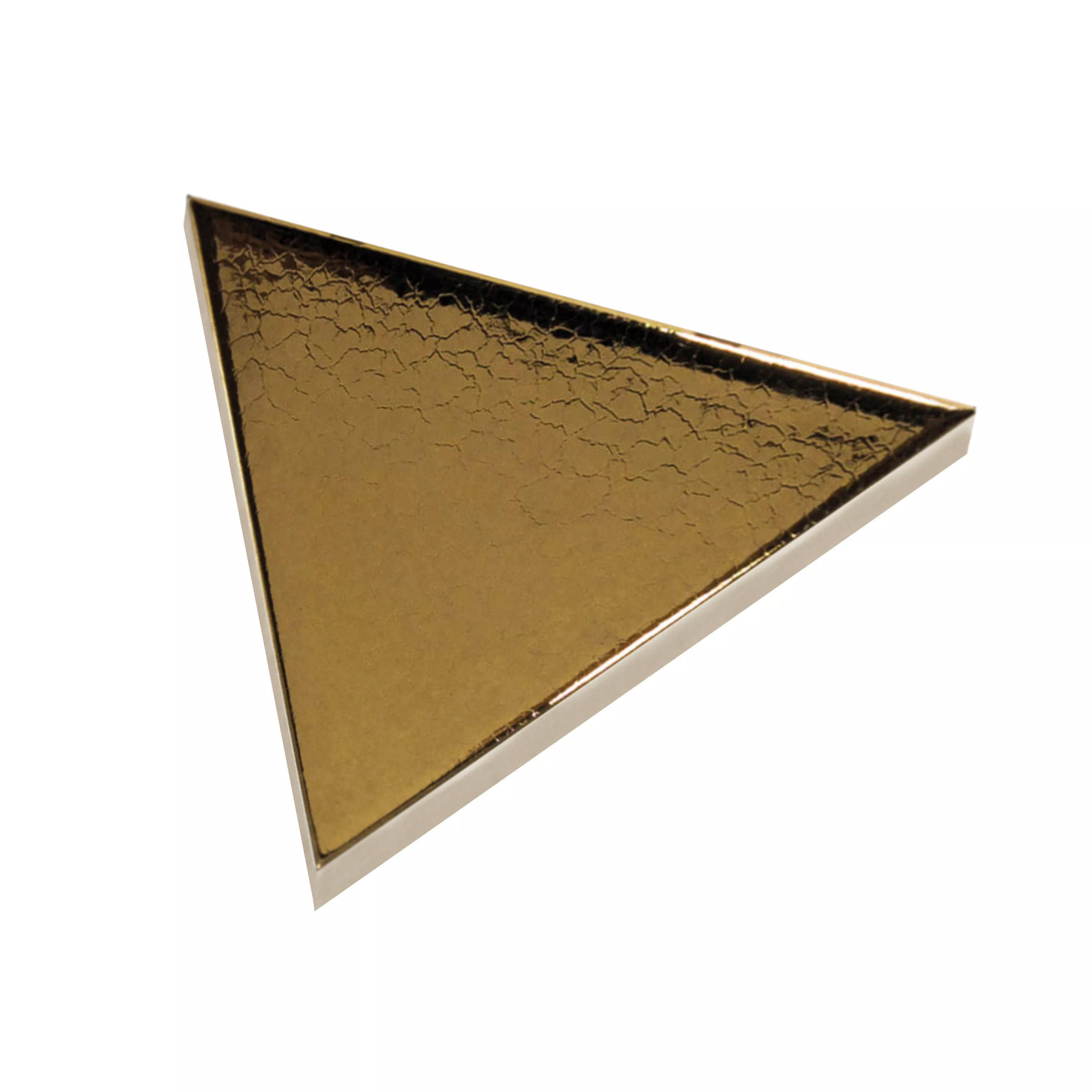 Revestimientos Britannia Triángulo 10,8x12,4cm Oro