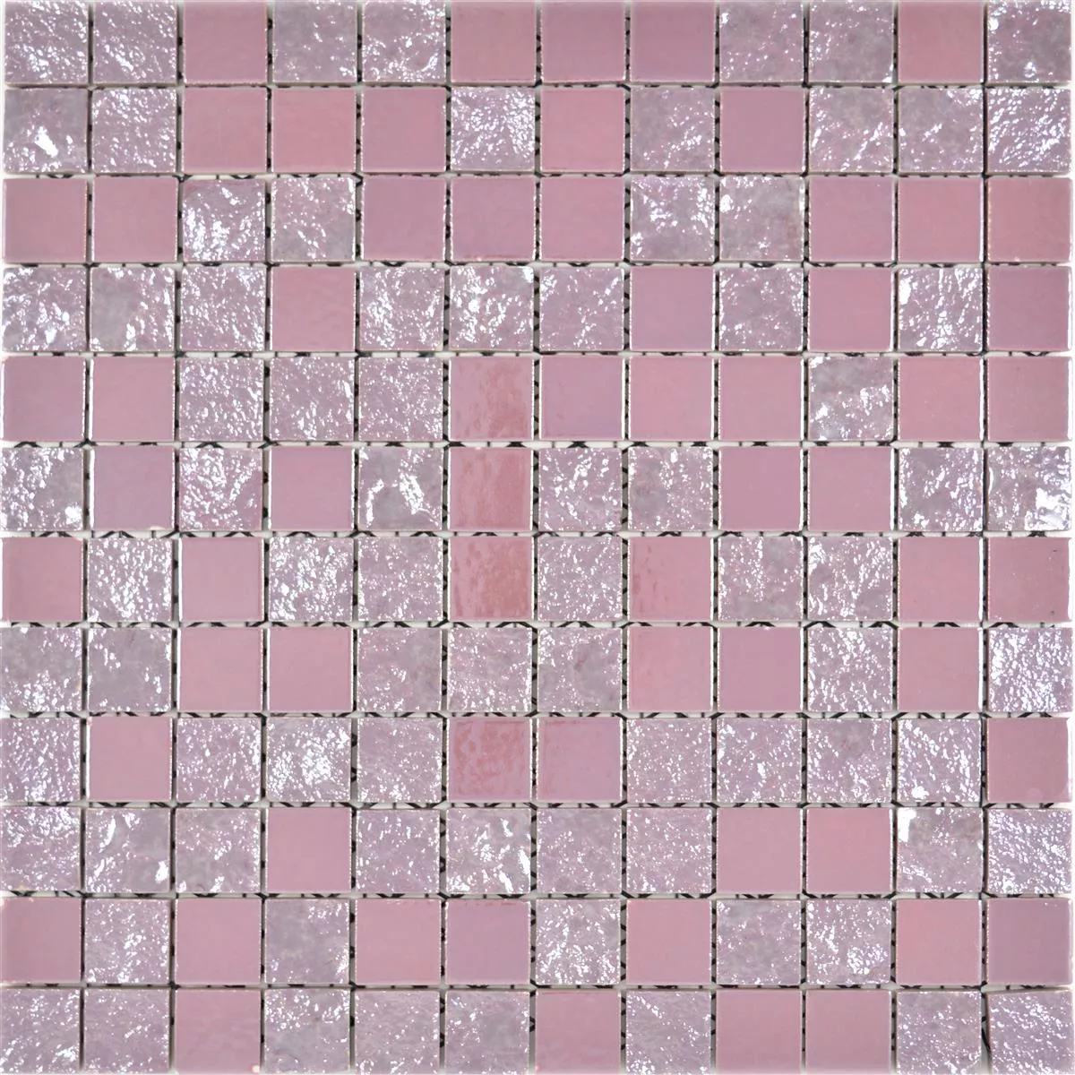 Mosaico Cerámico Azulejos Shogun 3D Pink