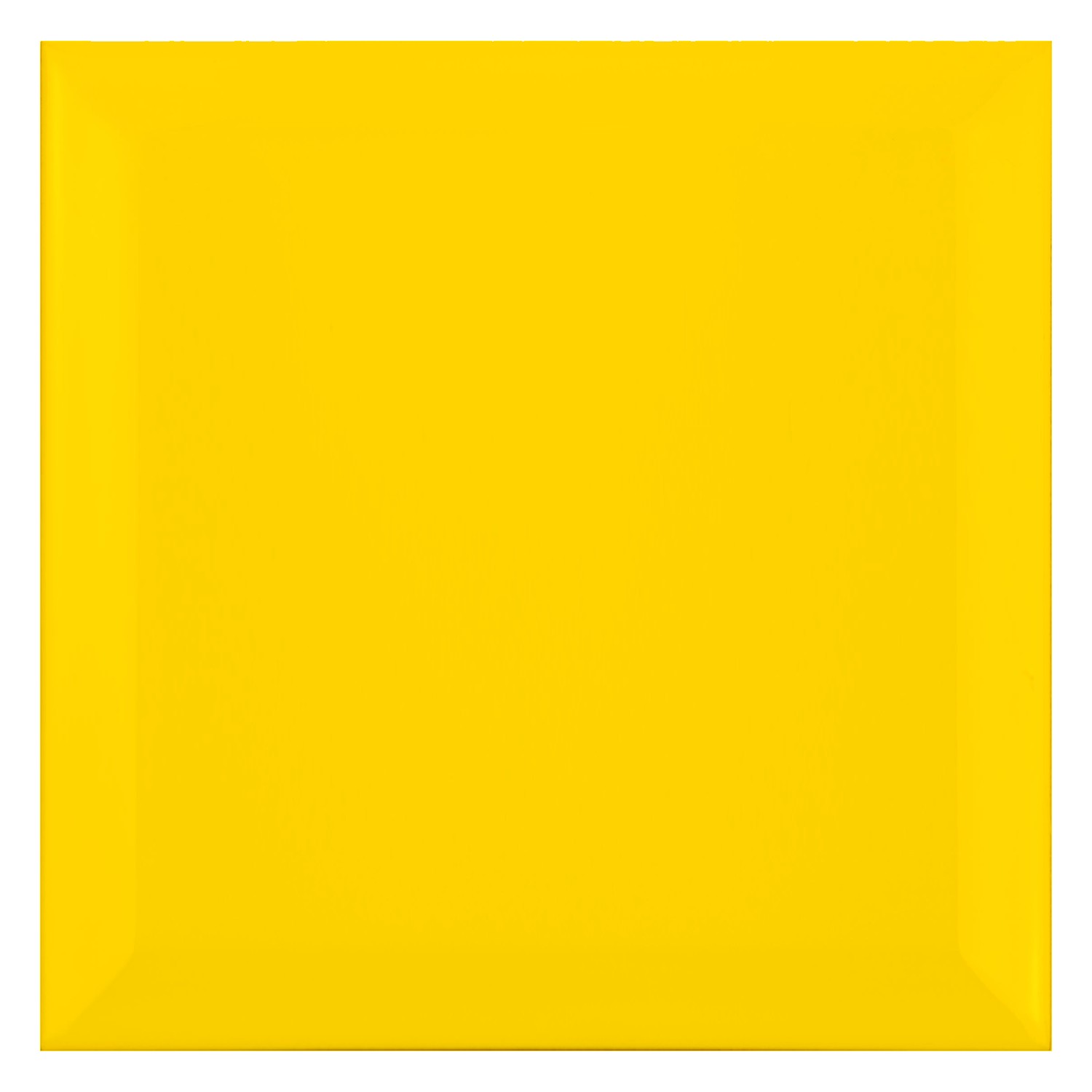 Azulejo de metro Amarillo Mate 15x15 cm Faceta Eris Sol