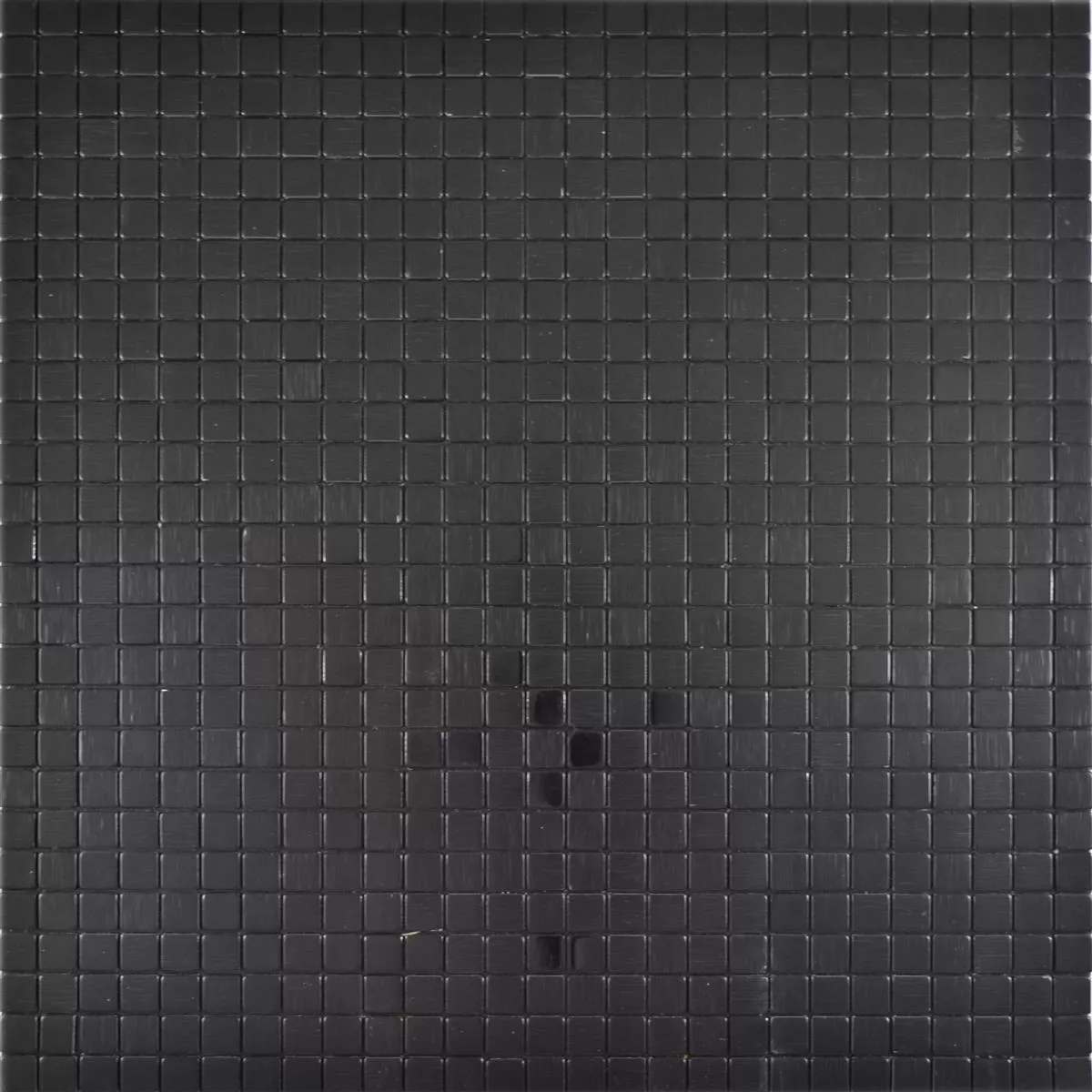 Metal Azulejos De Mosaico Wygon Autoadhesivo Negro 10mm