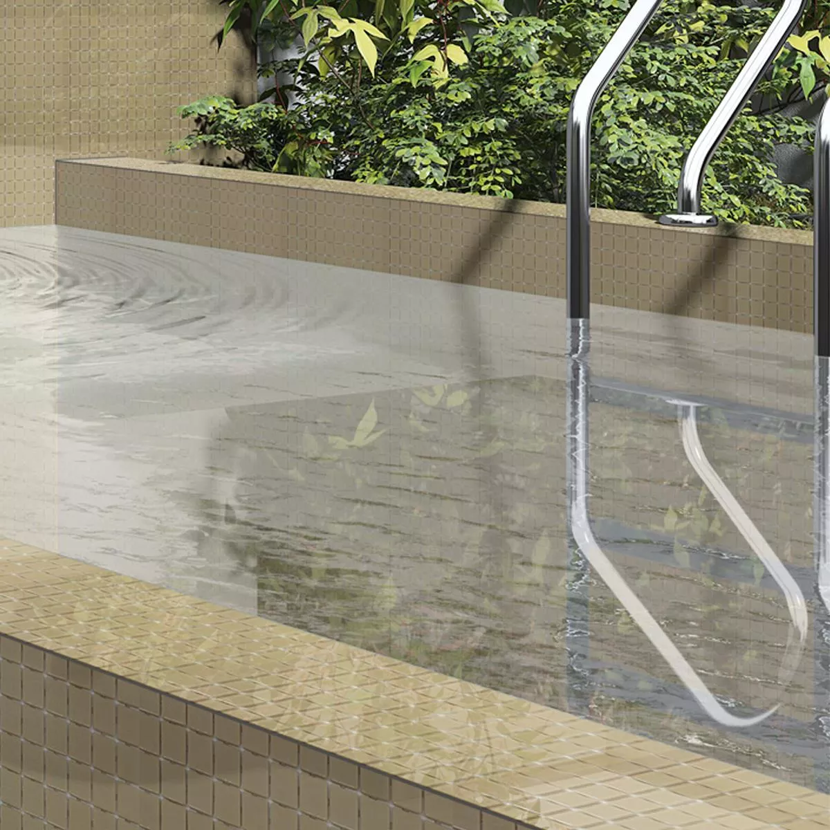 Cristal Piscina Mosaico Venetia Beige