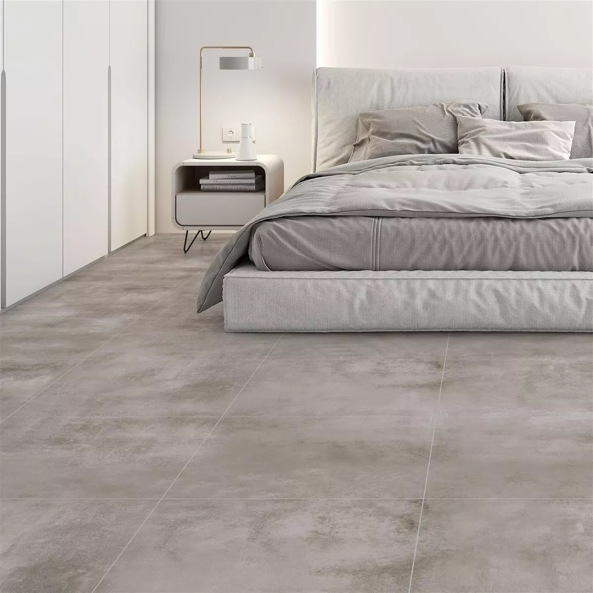 Muestra Pavimento Castlebrook Aspecto de Piedra Beige 60x60cm