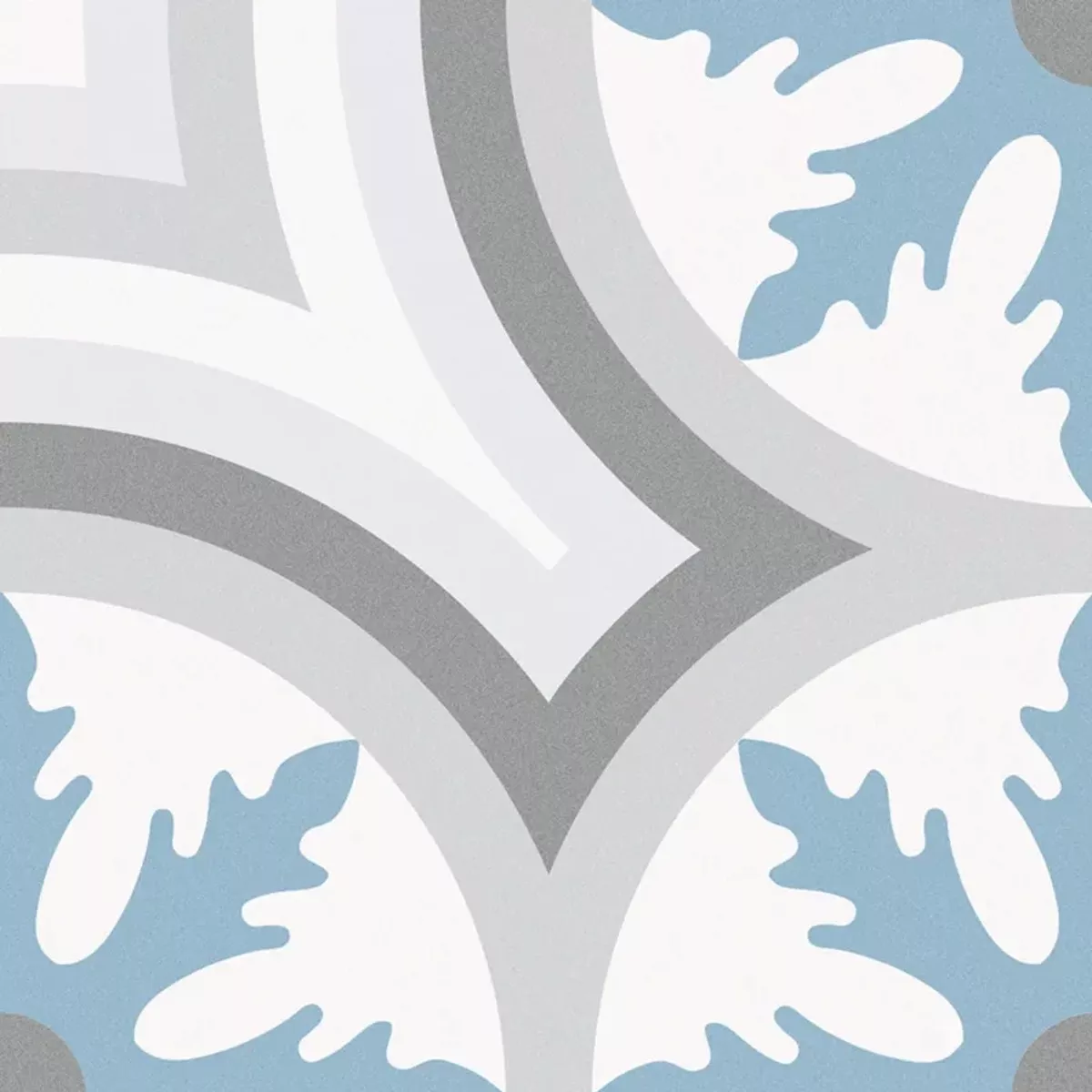 Atlantica Nomad Azul Blanco Gris 25x25 cm