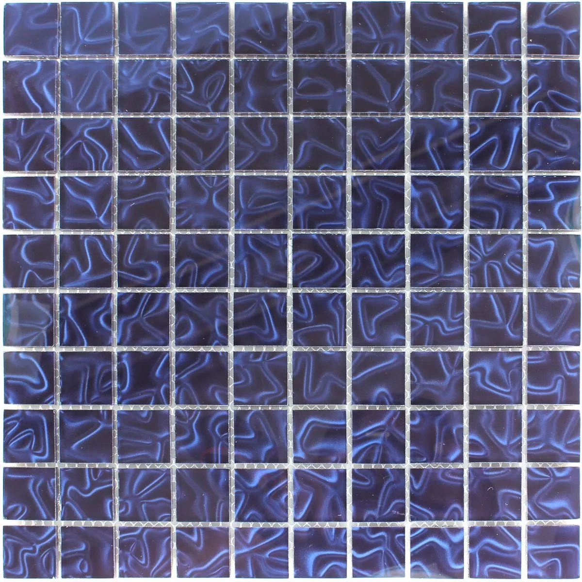 Azulejos De Mosaico Cristal Calypso Azul