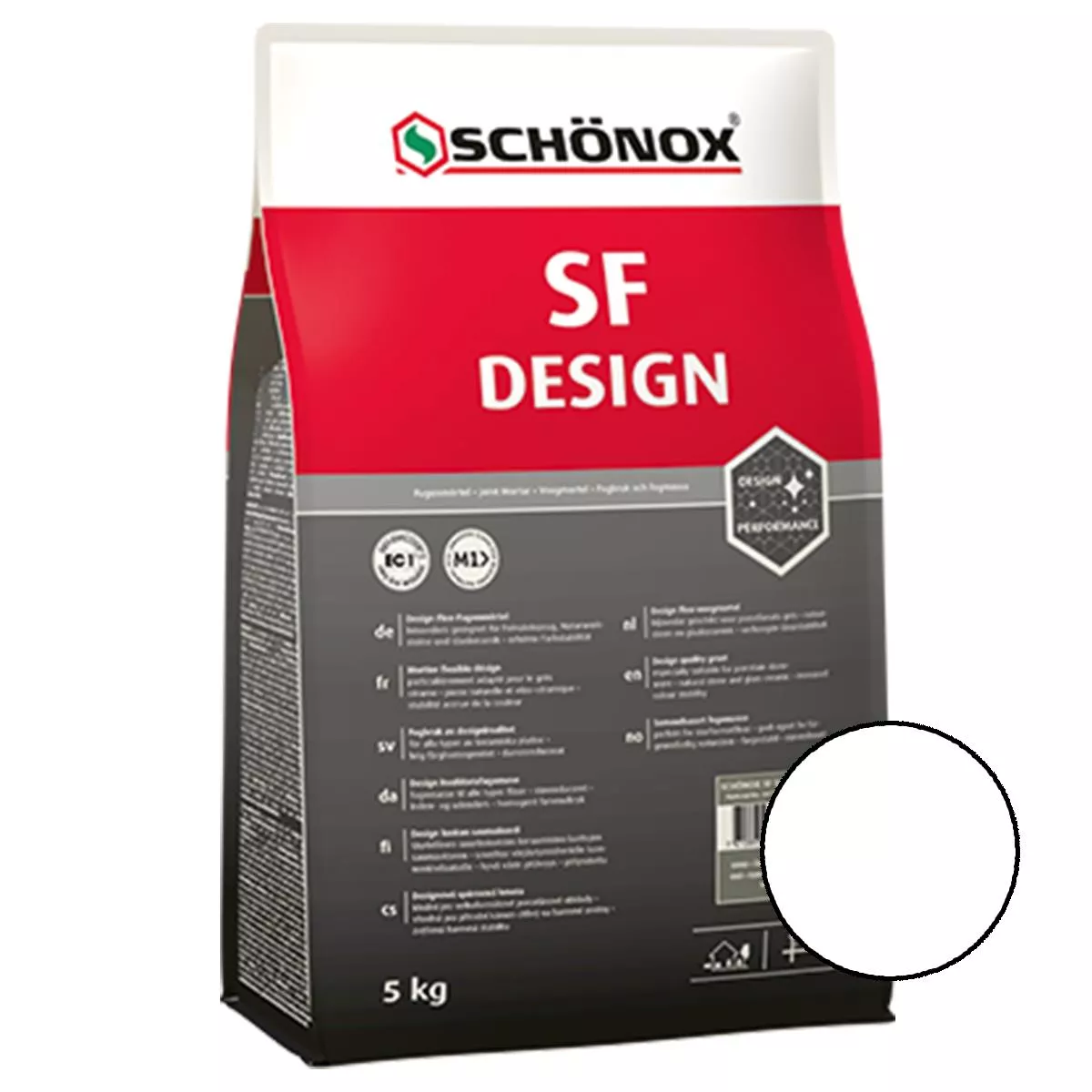 Lechada Schönox SF Design Blanco 5 kg