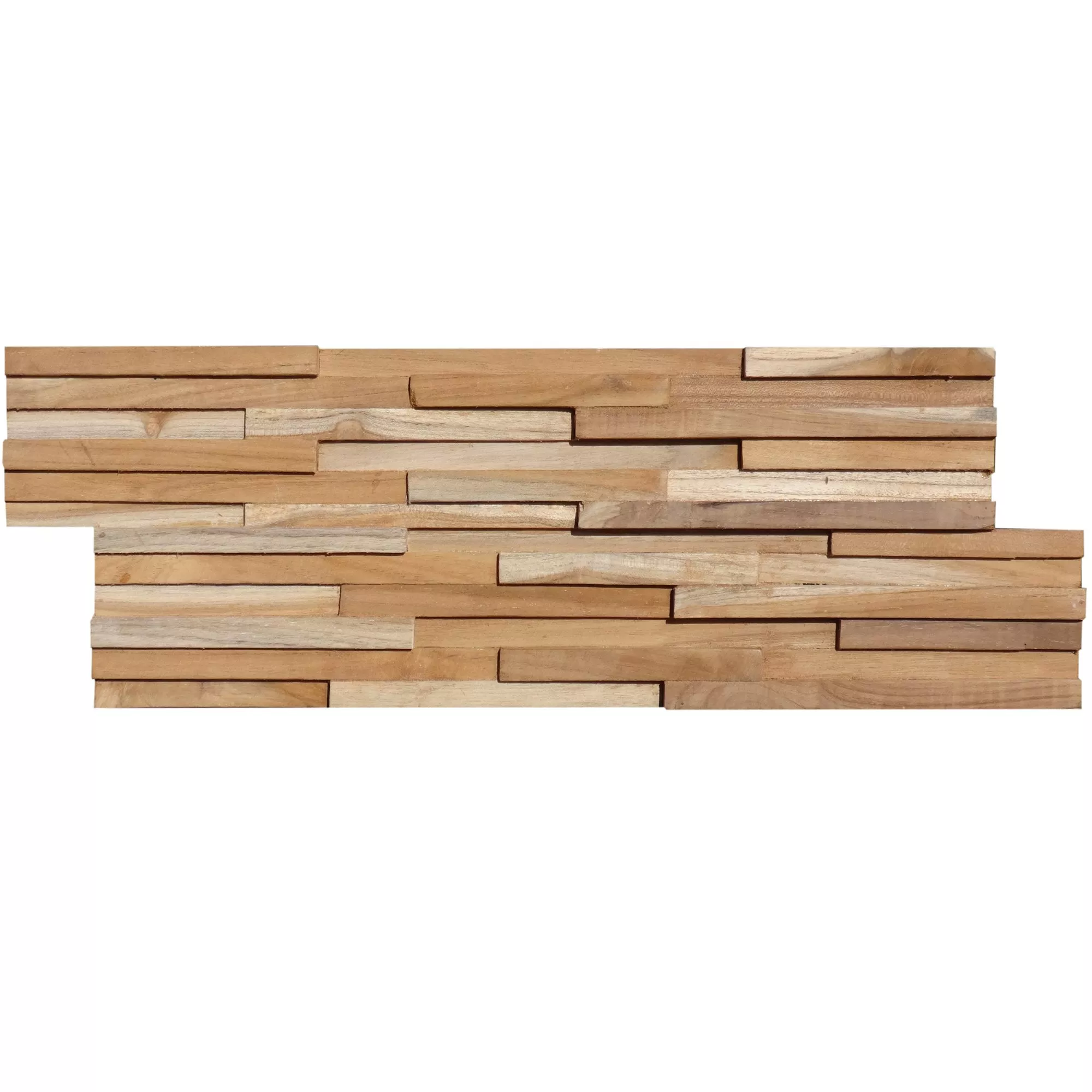 Revestimiento De Madera Luxemburg Natura Slim 15x60cm Revestimiento De Madera Luxemburg Natura Slim 15x60cm