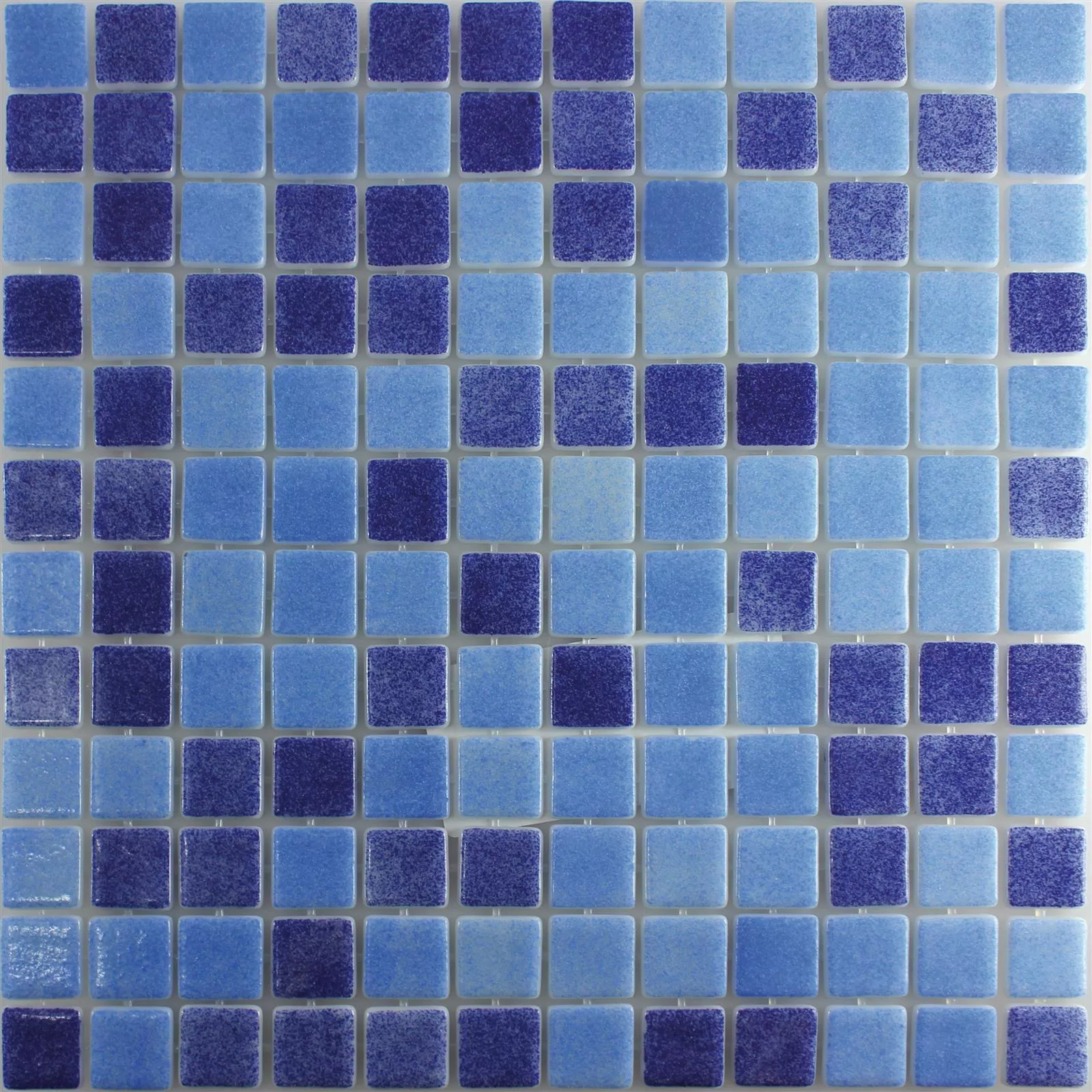 Cristal Piscina Mosaico Antonio Azul Mix
