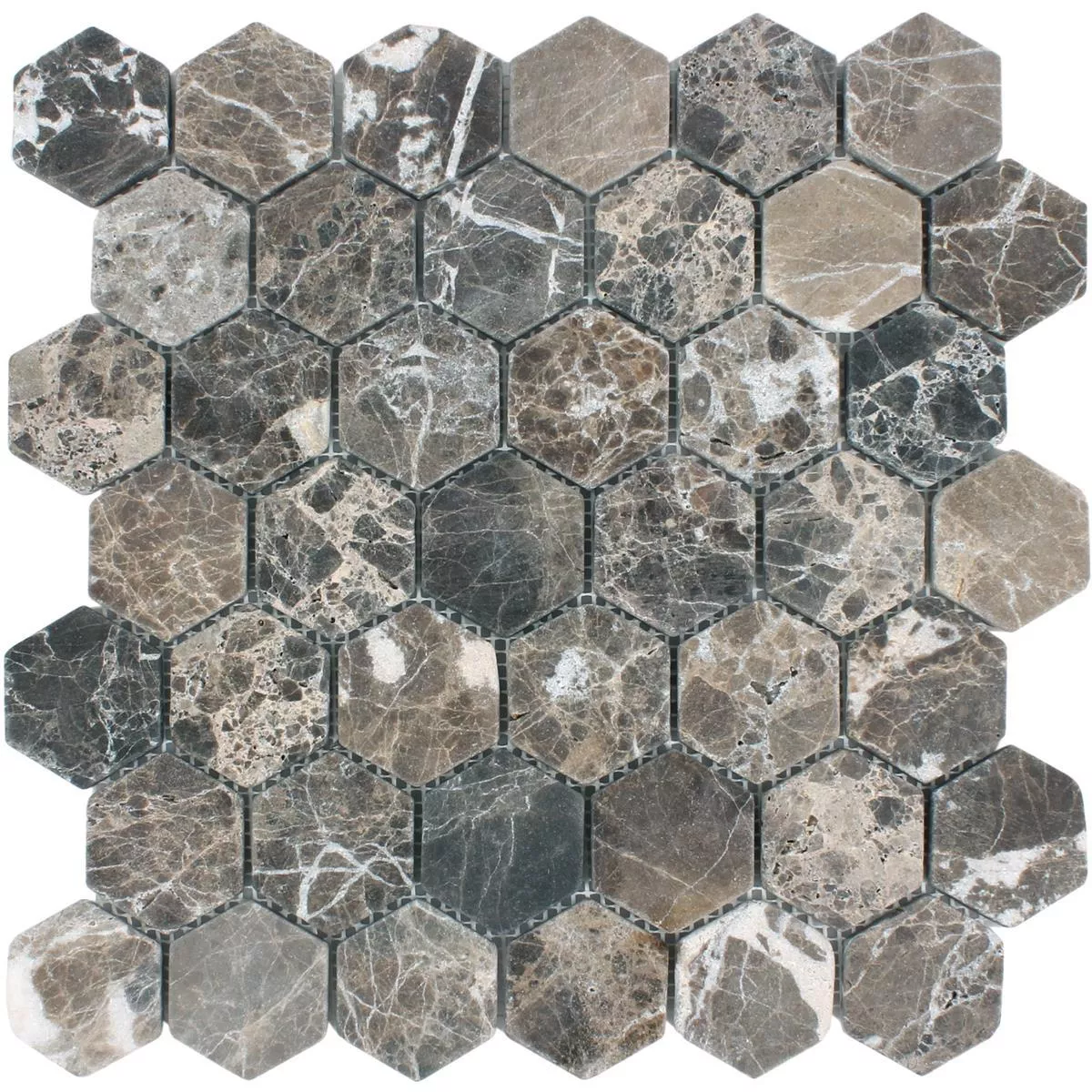 Azulejos De Mosaico Mármol Tarsus Hexagonales Emprador