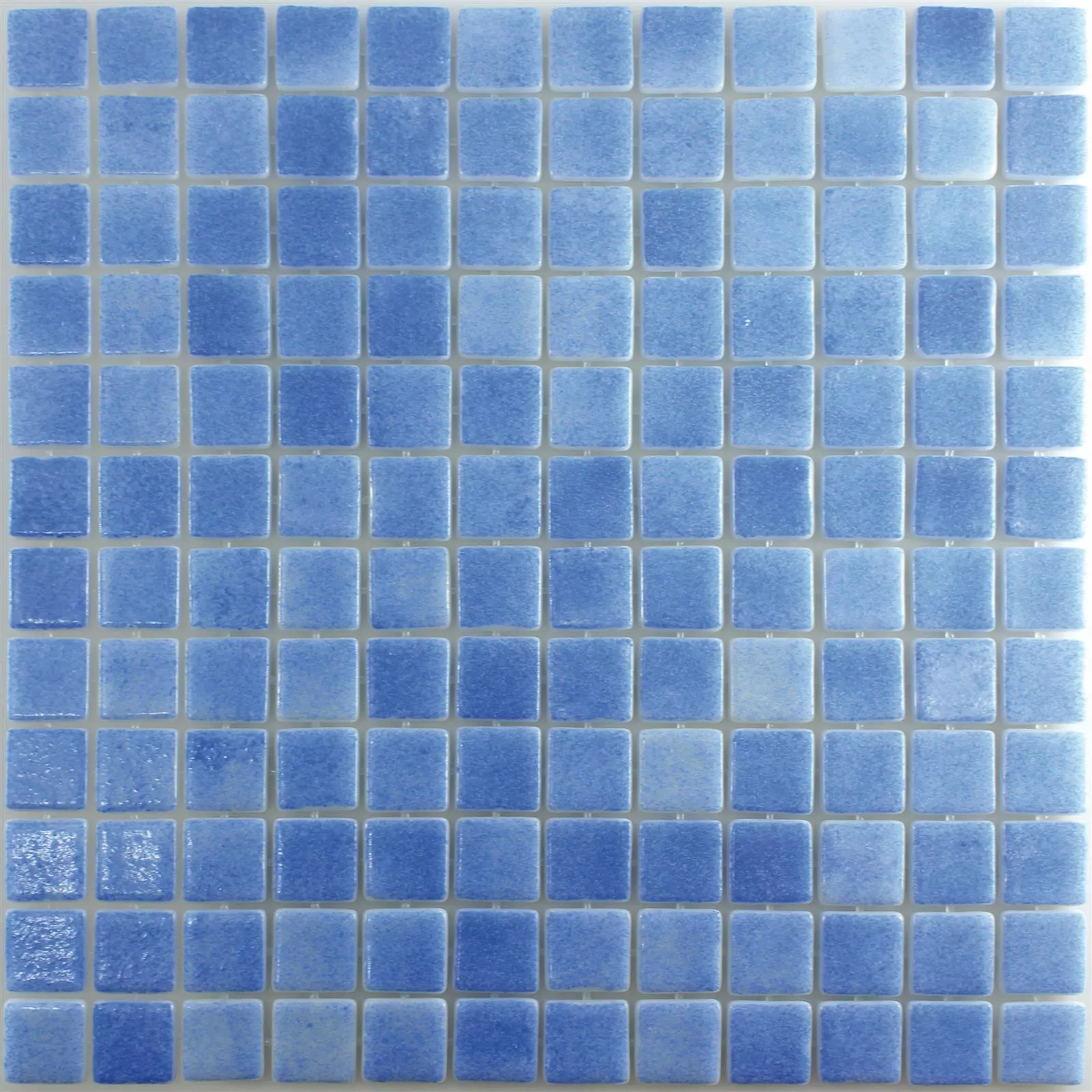 Cristal Piscina Mosaico Antonio Cielo Azul