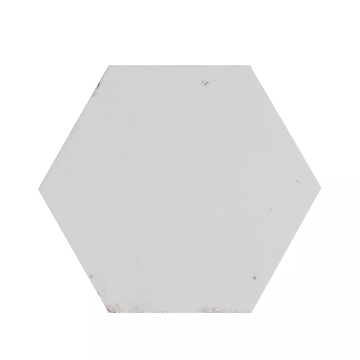 Lorino Blanco Brillante Hexagonales 18,2x21 cm