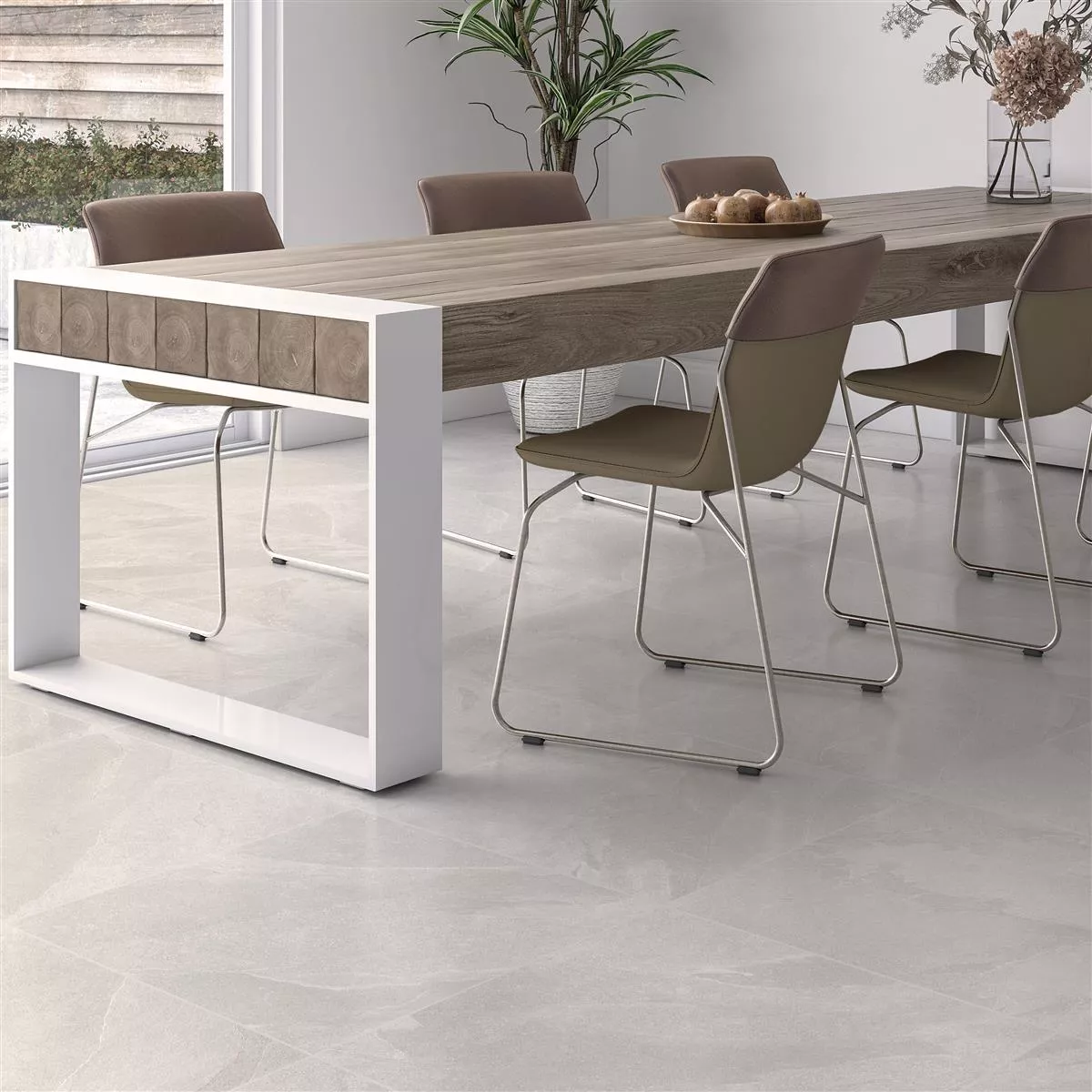 Muestra Pavimento Memphis Aspecto de Piedra R10/B Beige 60x60cm