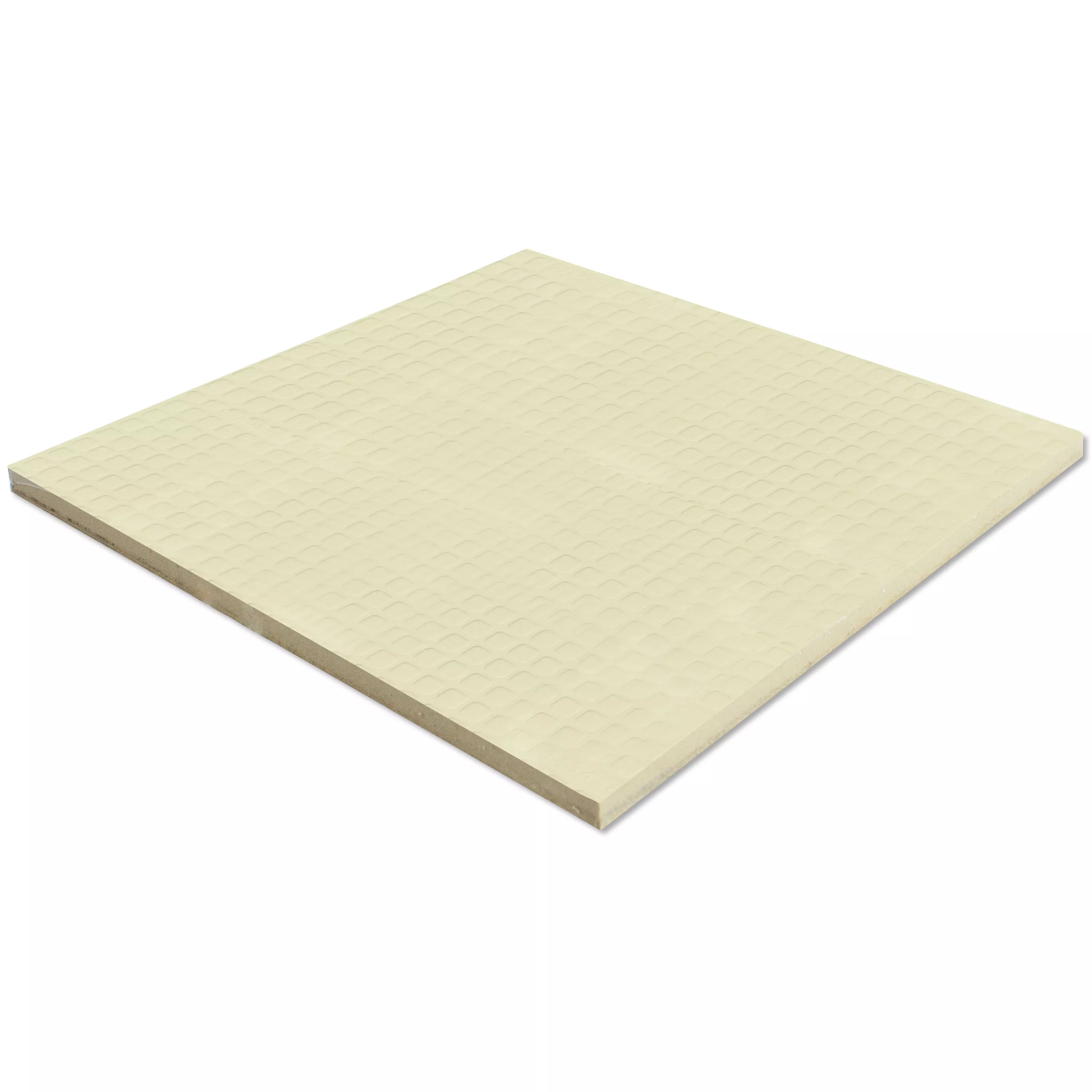 Revestimientos Verbania Brillante Corrugado Beige 20x20cm