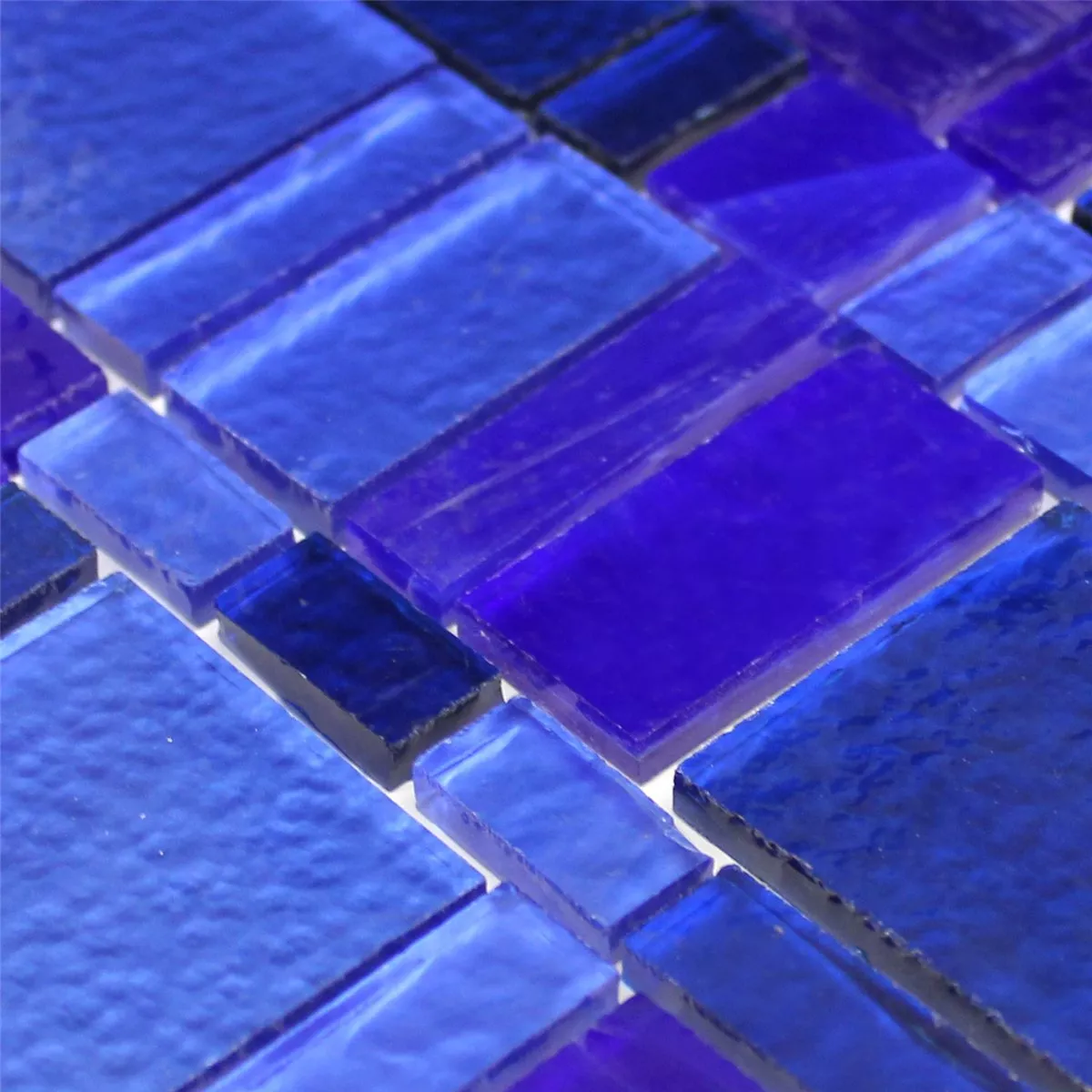 Azulejos De Cristal Trend Mosaico Liberty Blue