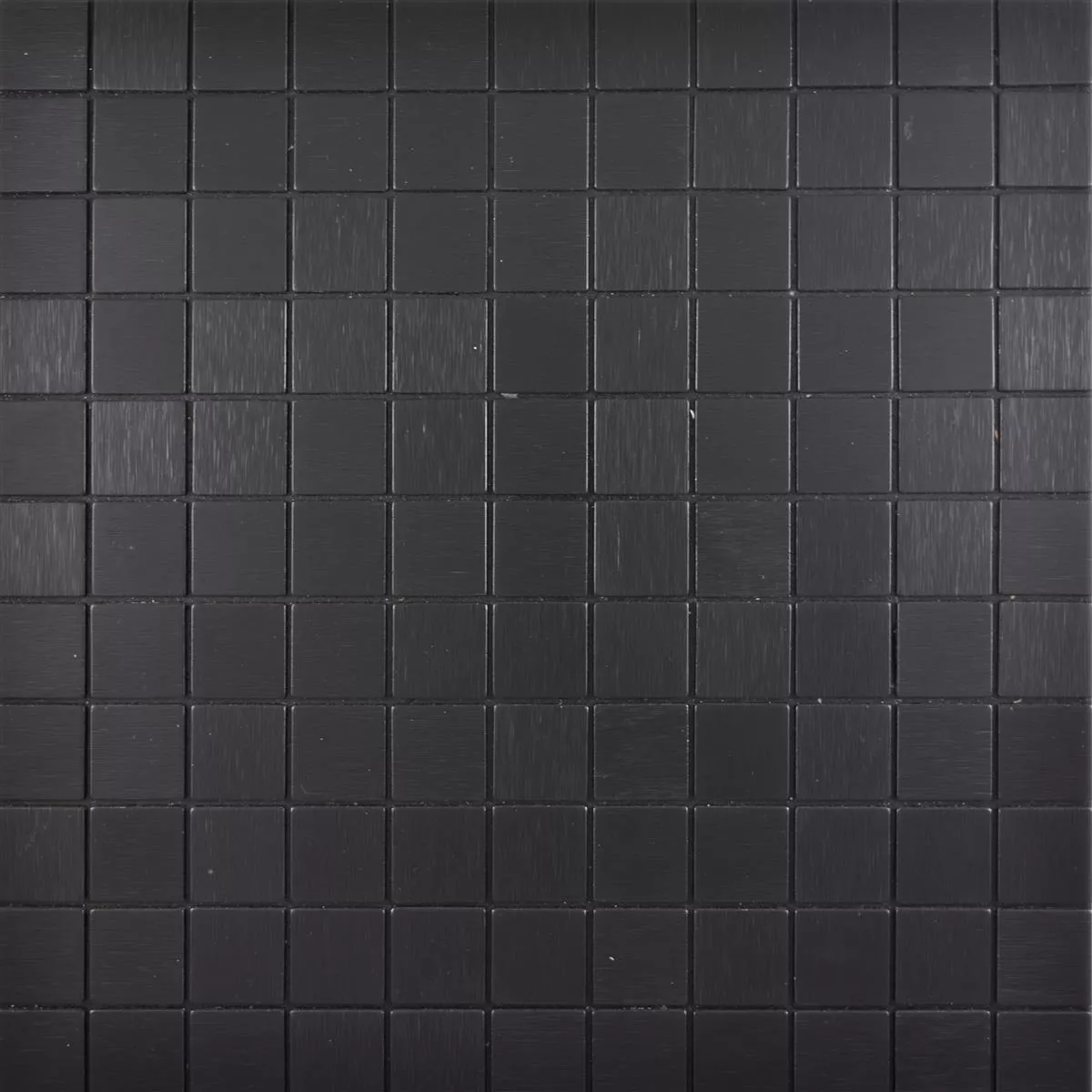 Muestra Metal Azulejos De Mosaico Wygon Autoadhesivo Negro 