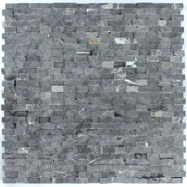 Azulejos De Mosaico Mármol Revestimiento De Muro Negro