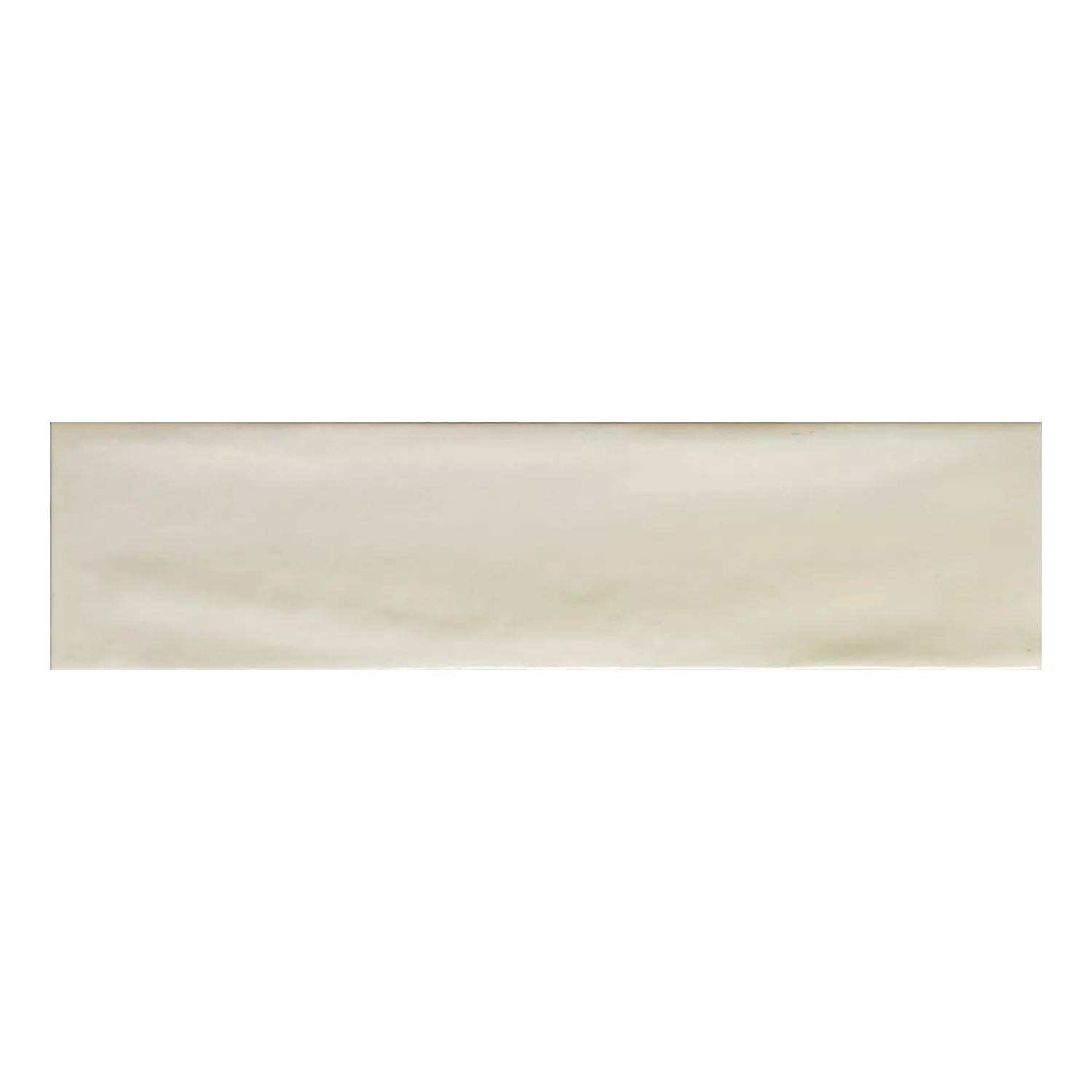 Alcacer Beige Brillante Rústico 7,5x30 cm Crema