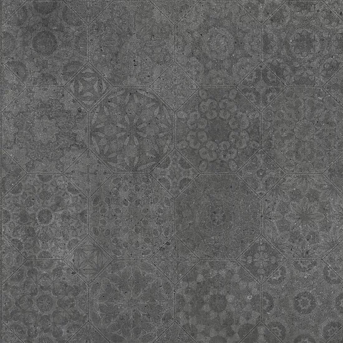 Pavimentos Freeland Aspecto de Piedra R10/B Antracita 60x60 Decoración