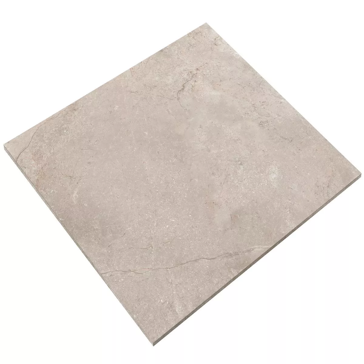 Muestra Pavimentos Pangea Aspecto De Mármol Mate Beige 60x60cm