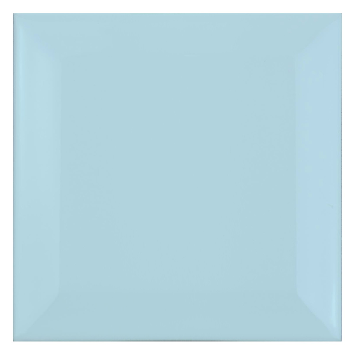 Azulejo de metro Azul Mate 10x10 cm Faceta Catarina Piscina