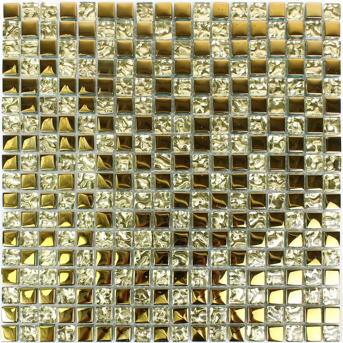 Mosaico De Cristal Azulejos Moldau Oro Mosaico De Cristal Azulejos Moldau Oro