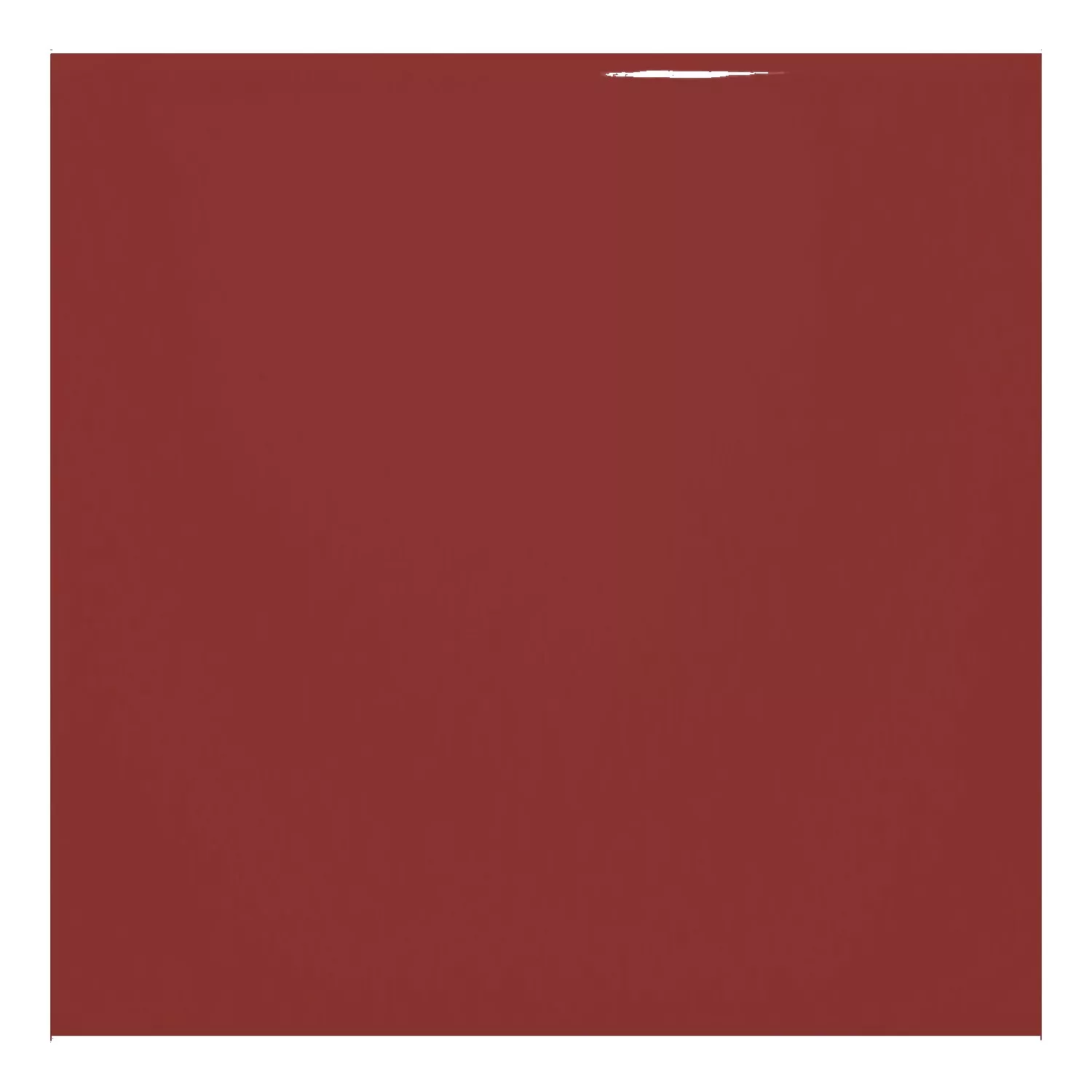 Azulejo de metro Rojo Brillante 10x10 cm Sin Faceta Freyburg Burdeos