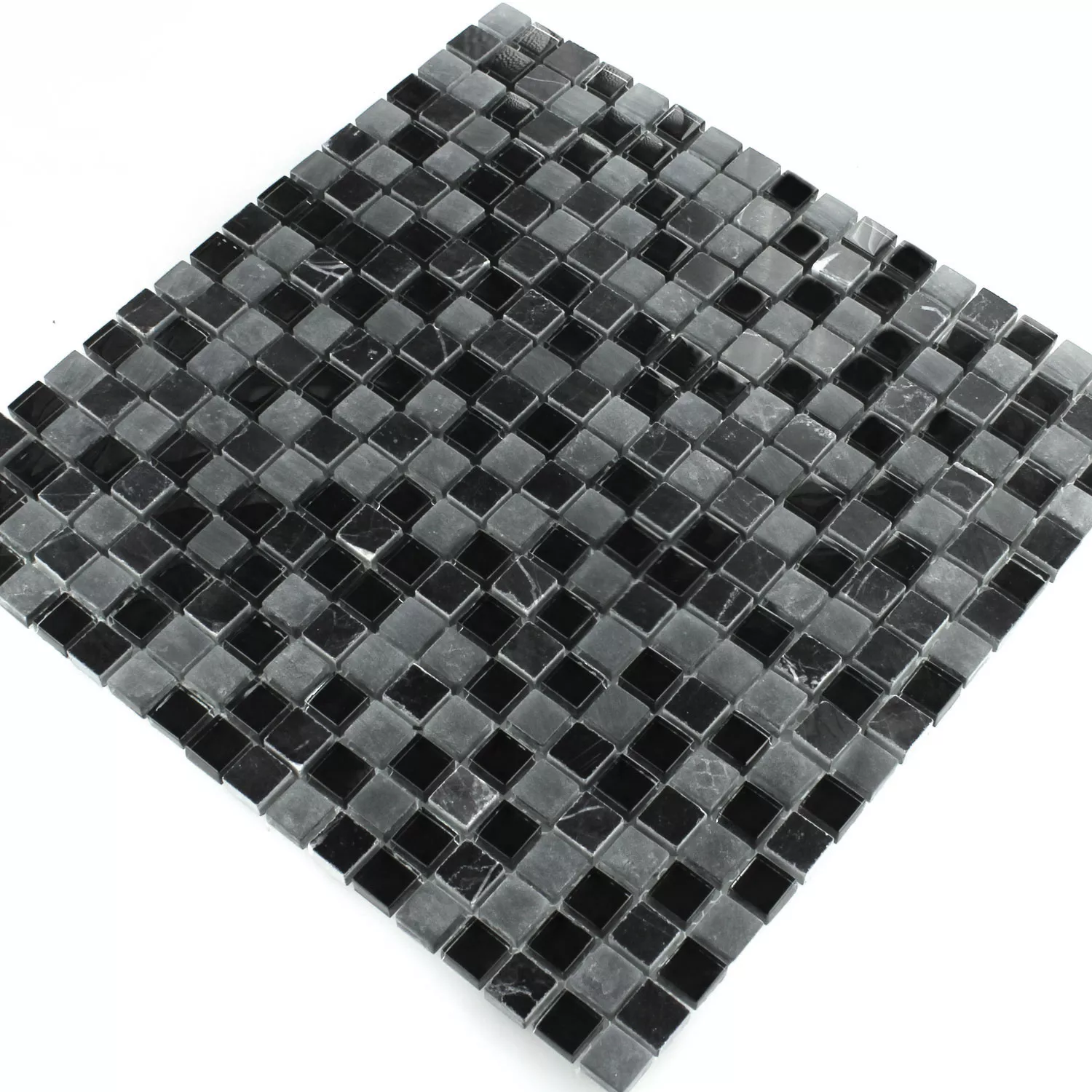Azulejos De Mosaico Cristal Mármol Zambia 15x15x8mm