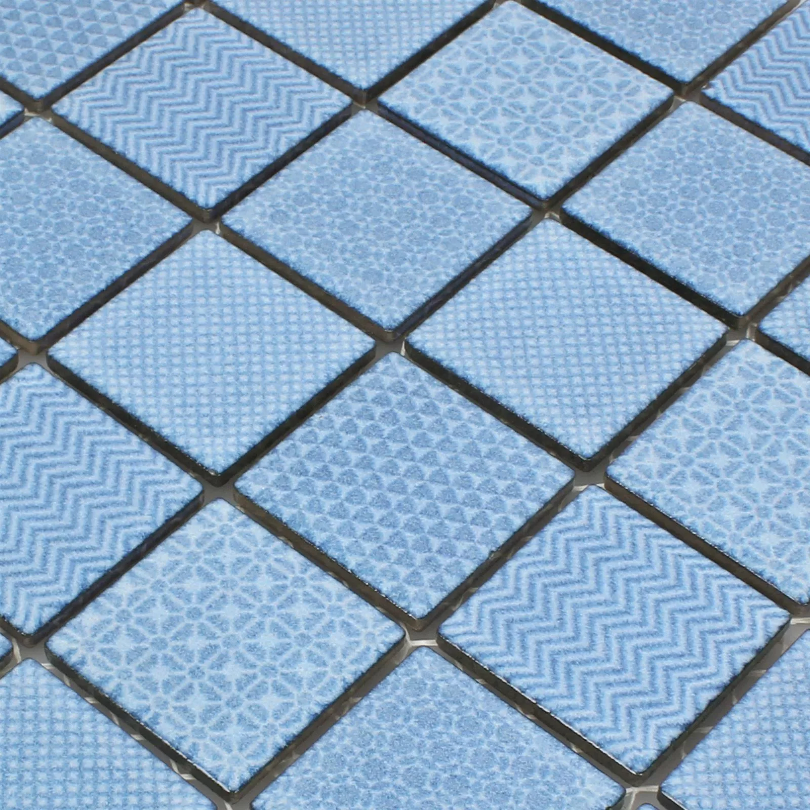 Azulejos De Mosaico Cerámica Sapporo Azul