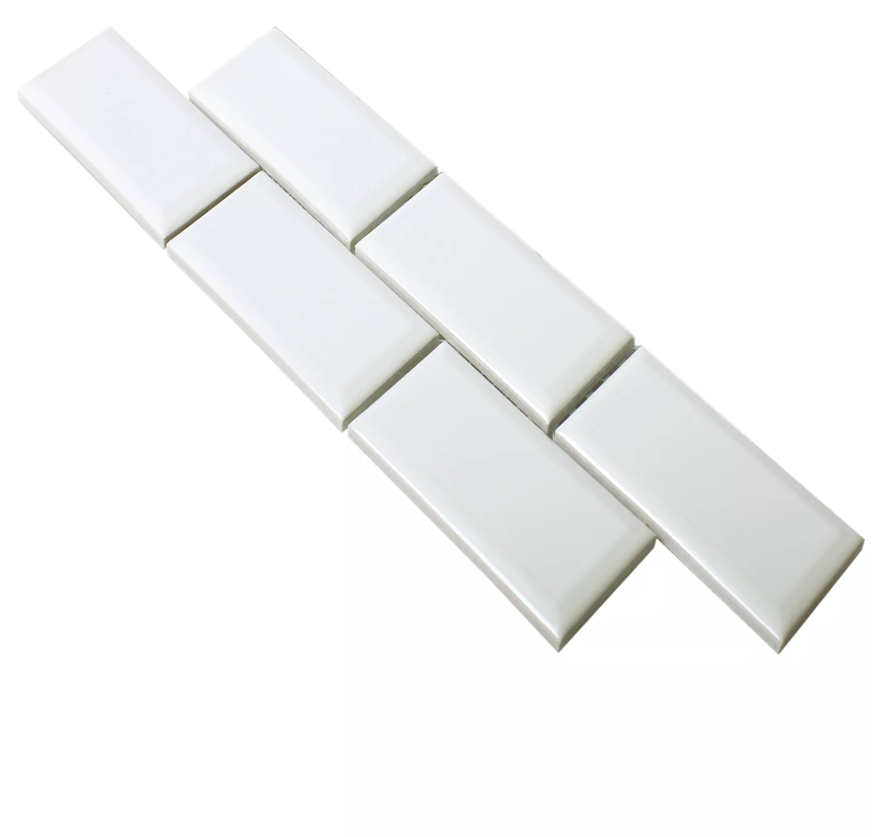 Cerámica Azulejos Borde Metro Sanford Blanco Cerámica Azulejos Borde Metro Sanford Blanco