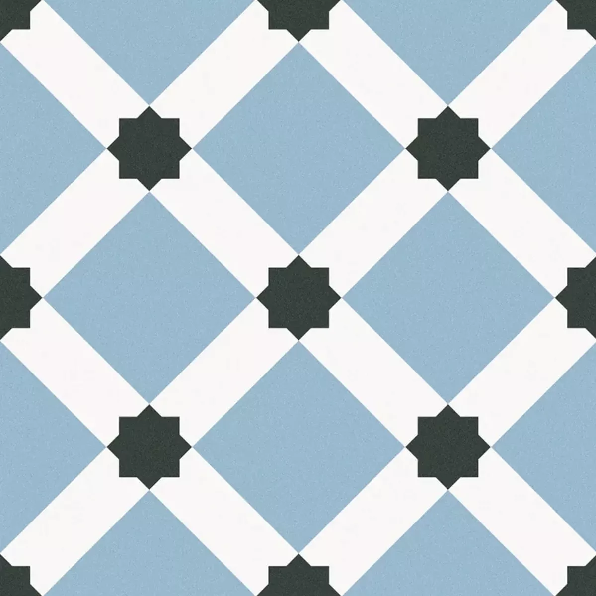 Atlantica Colmar Azul Blanco 25x25 cm