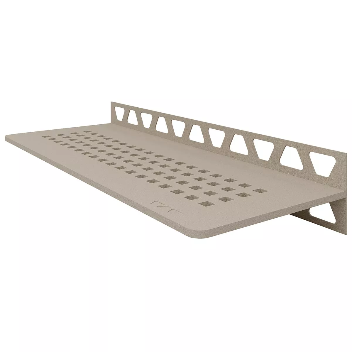 Estante de ducha estante de pared Schlüter rectángulo 30x11,5cm Cuadrado Crema