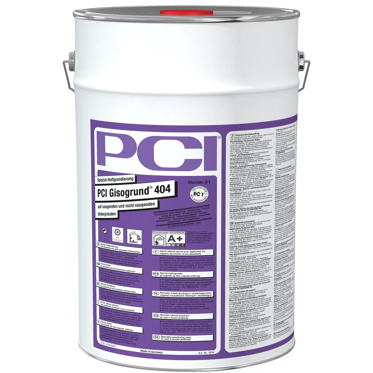 PCI Gisogrund 404 imprimación especial de adherencia violeta 20 litros