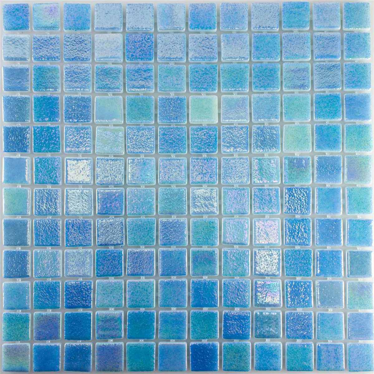 Muestra Cristal Piscina Mosaico McNeal Azul Claro 25