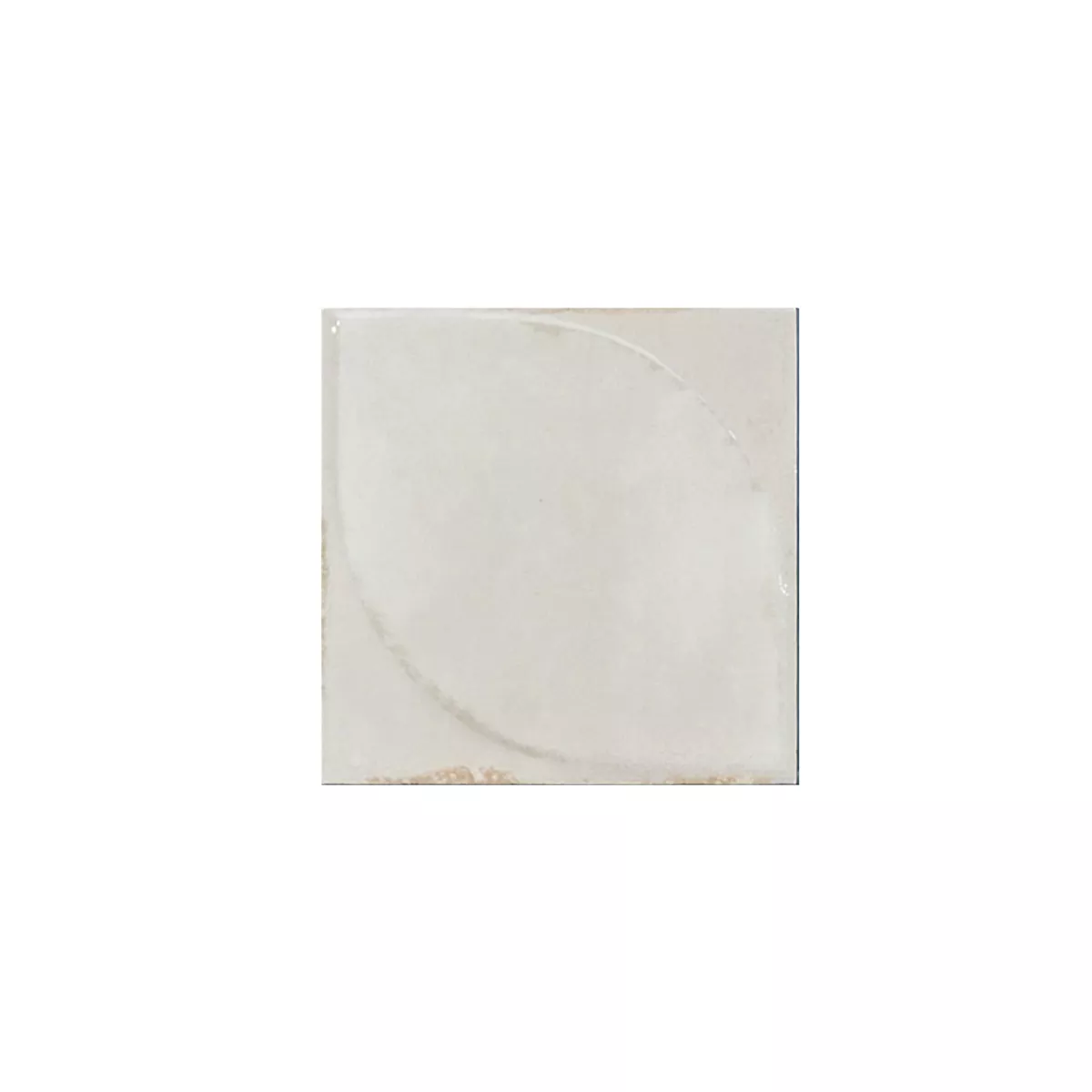 Maryland Bone Brillante 3D Estructurado 10x10 cm