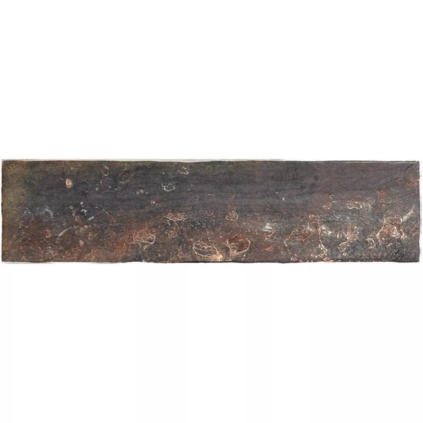 Wilhelmsburg Corrugado Cobre Brillante 7,5x30 cm