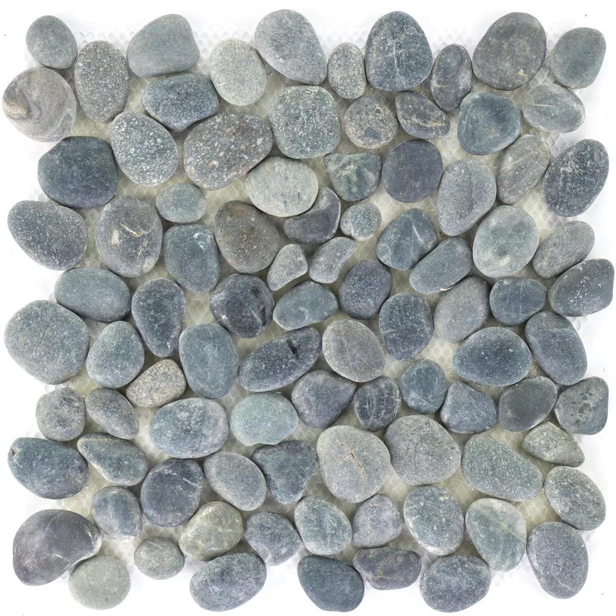 Mosaico De Guijarros Azulejos Xanthos Negro Mosaico De Guijarros Azulejos Xanthos Negro